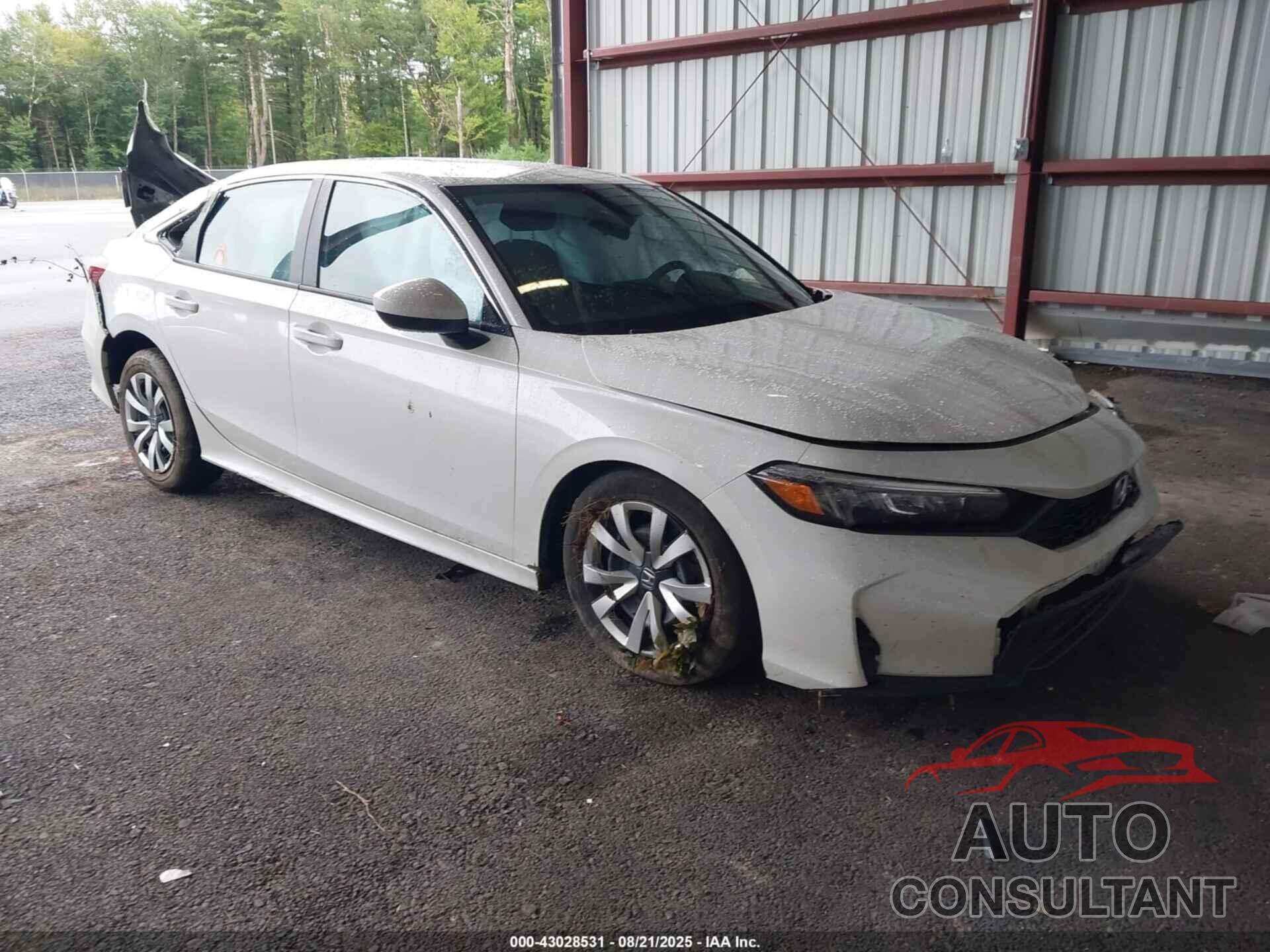 HONDA CIVIC 2025 - 2HGFE2F28SH568254
