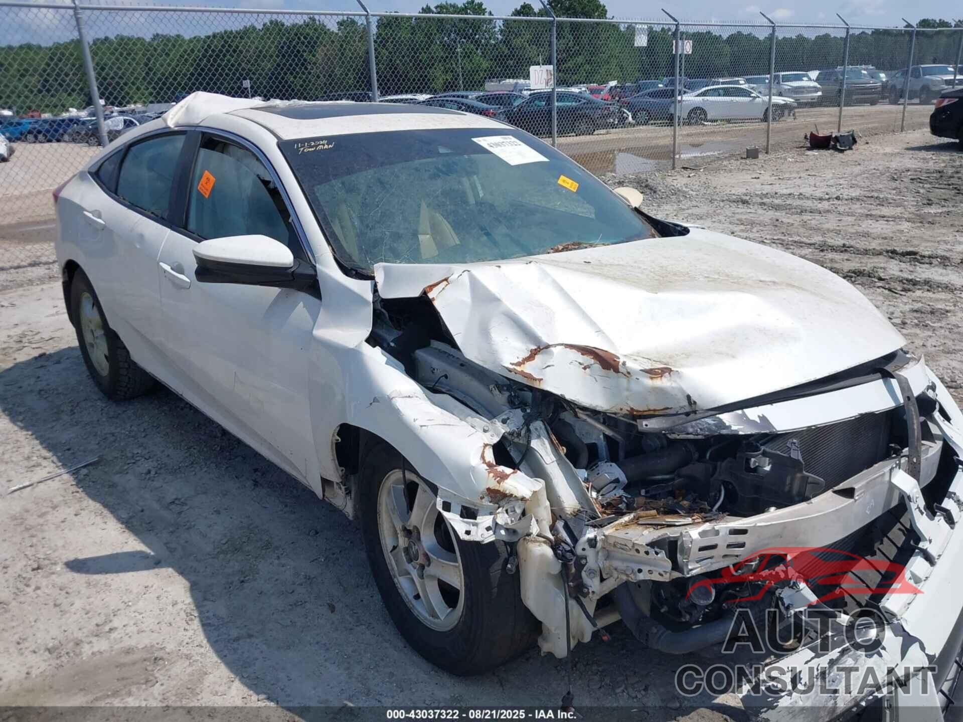 HONDA CIVIC 2016 - 19XFC1F81GE200164