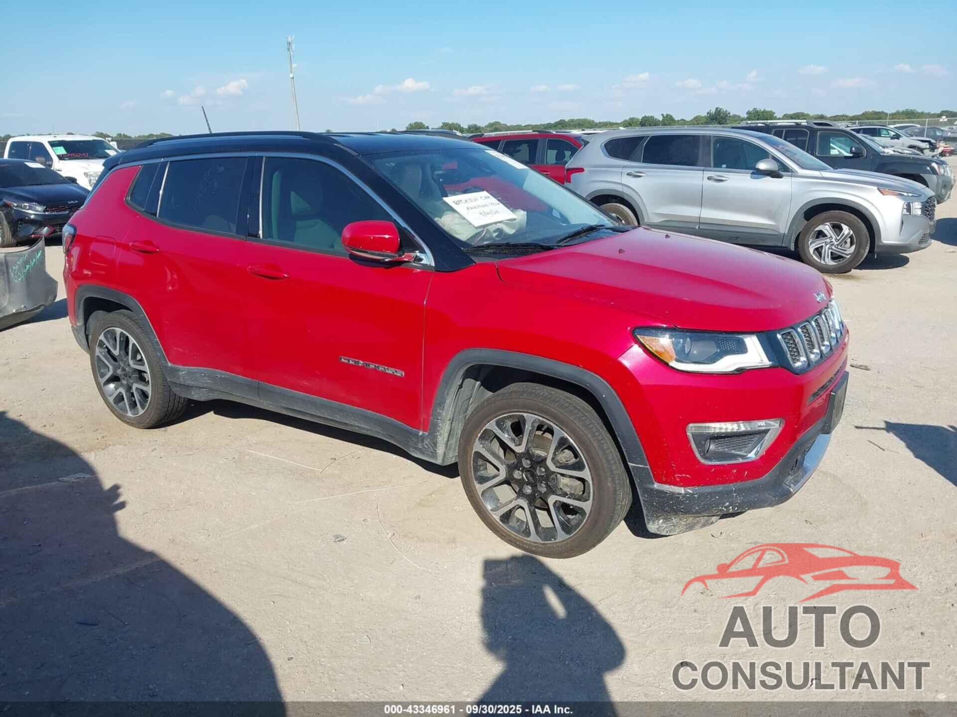 JEEP COMPASS 2018 - 3C4NJCCB0JT375411