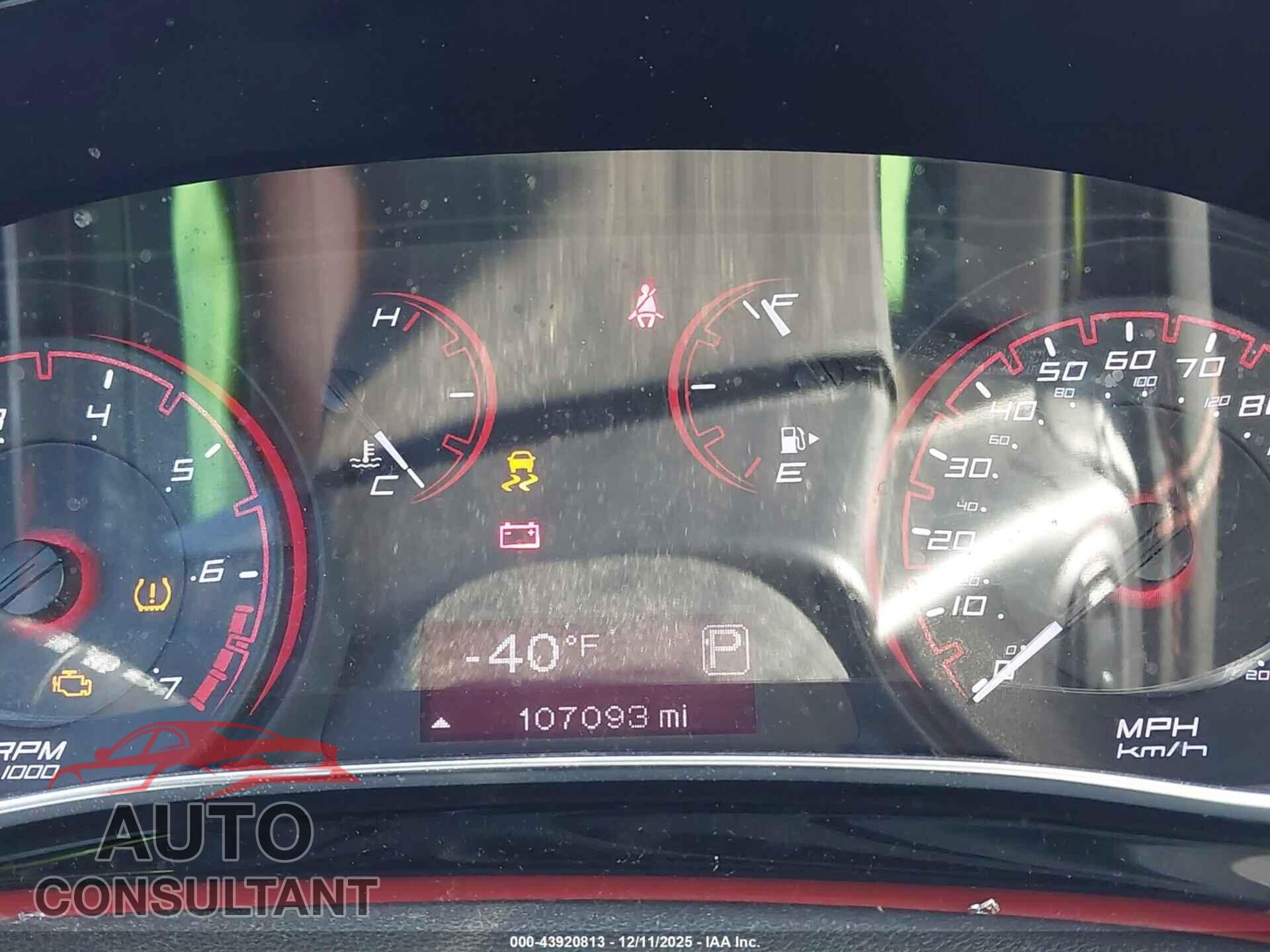 DODGE DART 2015 - 1C3CDFBB5FD345159