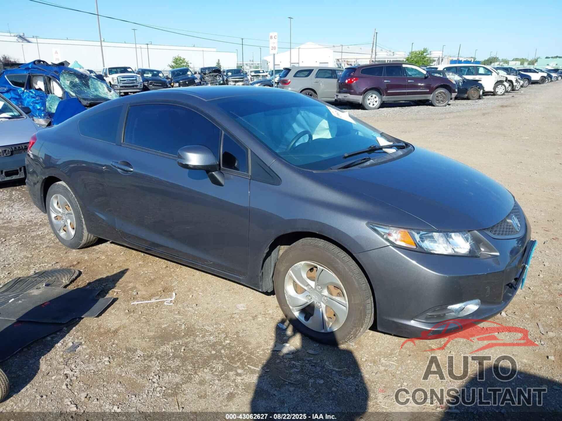 HONDA CIVIC 2013 - 2HGFG3B56DH521369