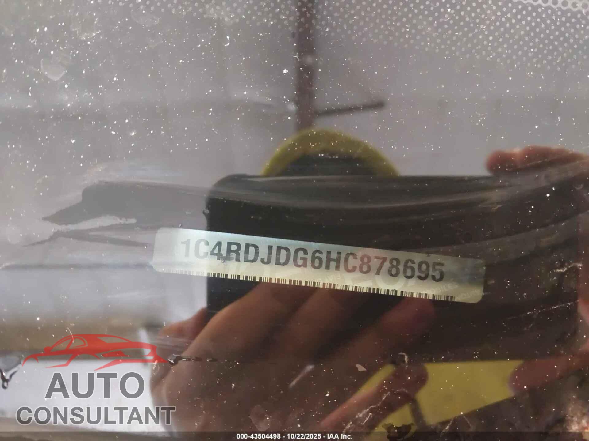 DODGE DURANGO 2017 - 1C4RDJDG6HC878695