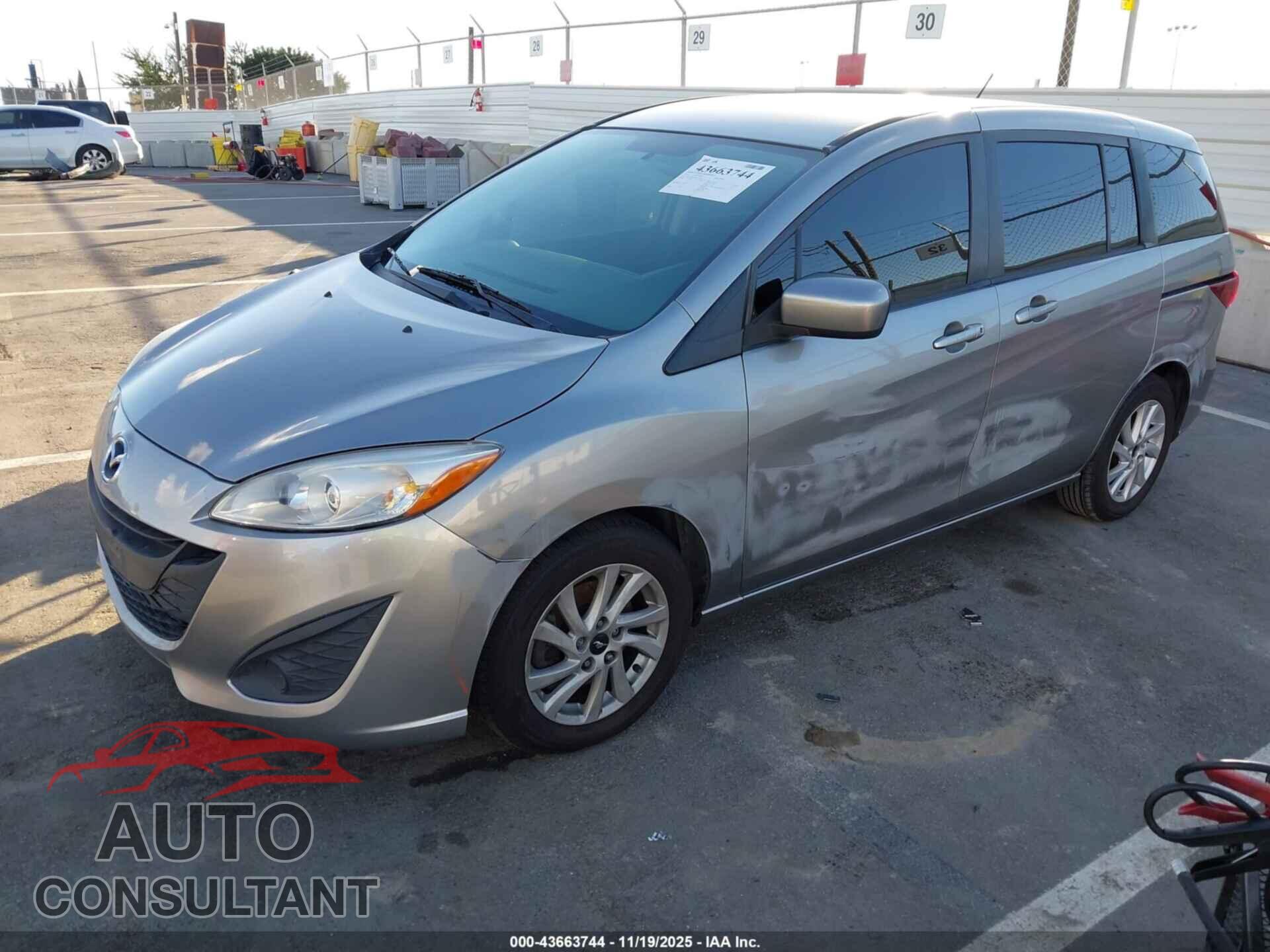 MAZDA MAZDA5 2012 - JM1CW2BL9C0143161