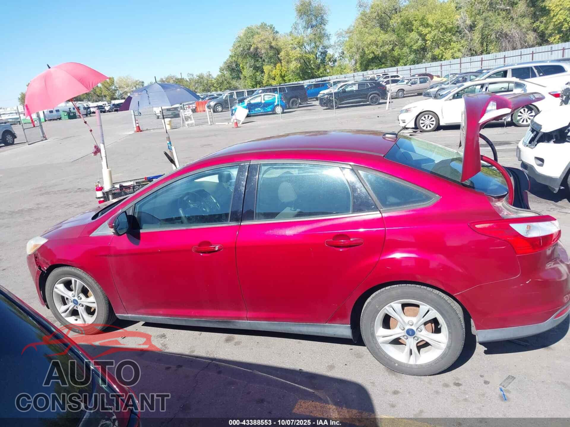 FORD FOCUS 2014 - 1FADP3F22EL349938