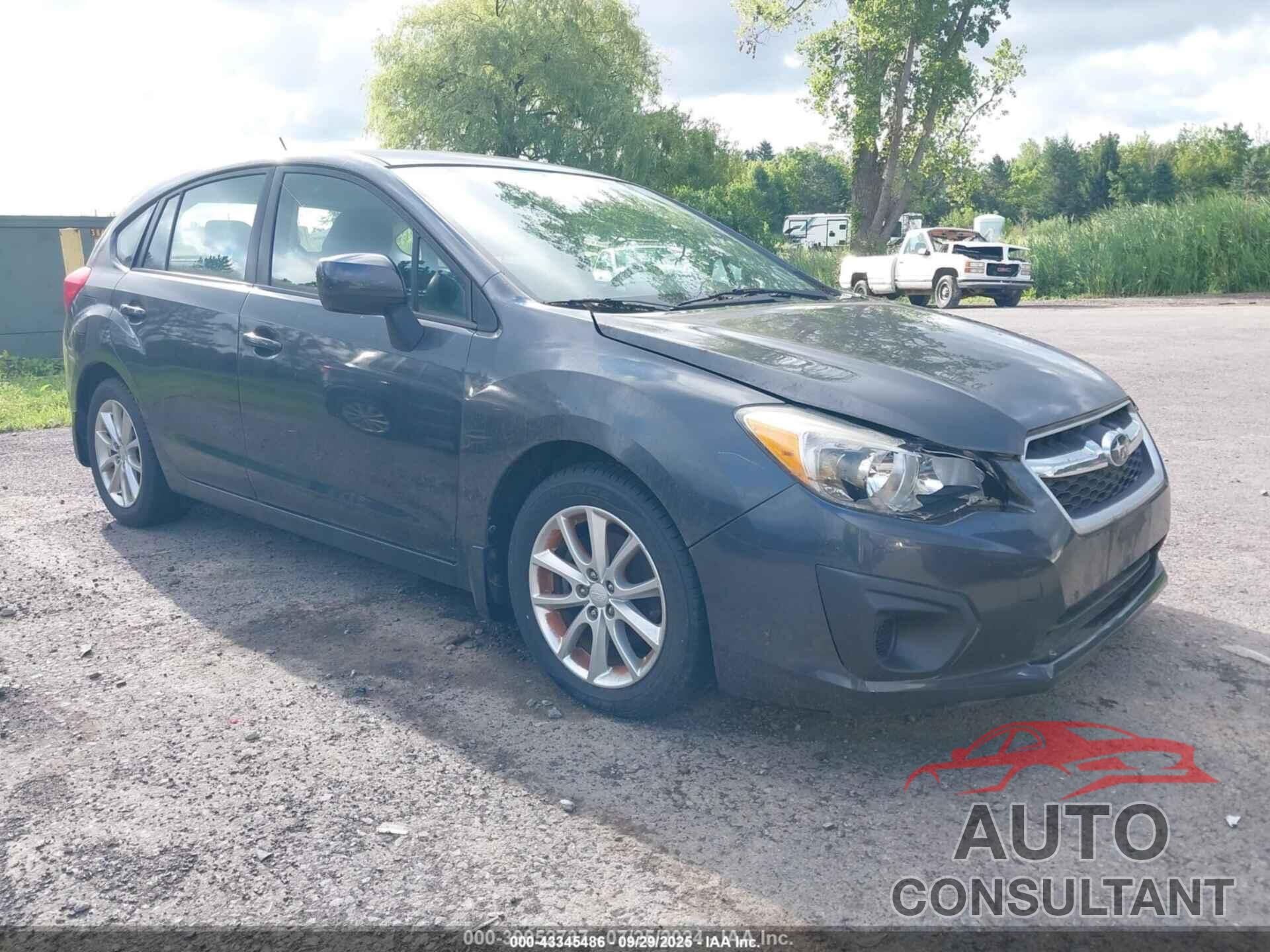 SUBARU IMPREZA 2012 - JF1GPAC67CH216293