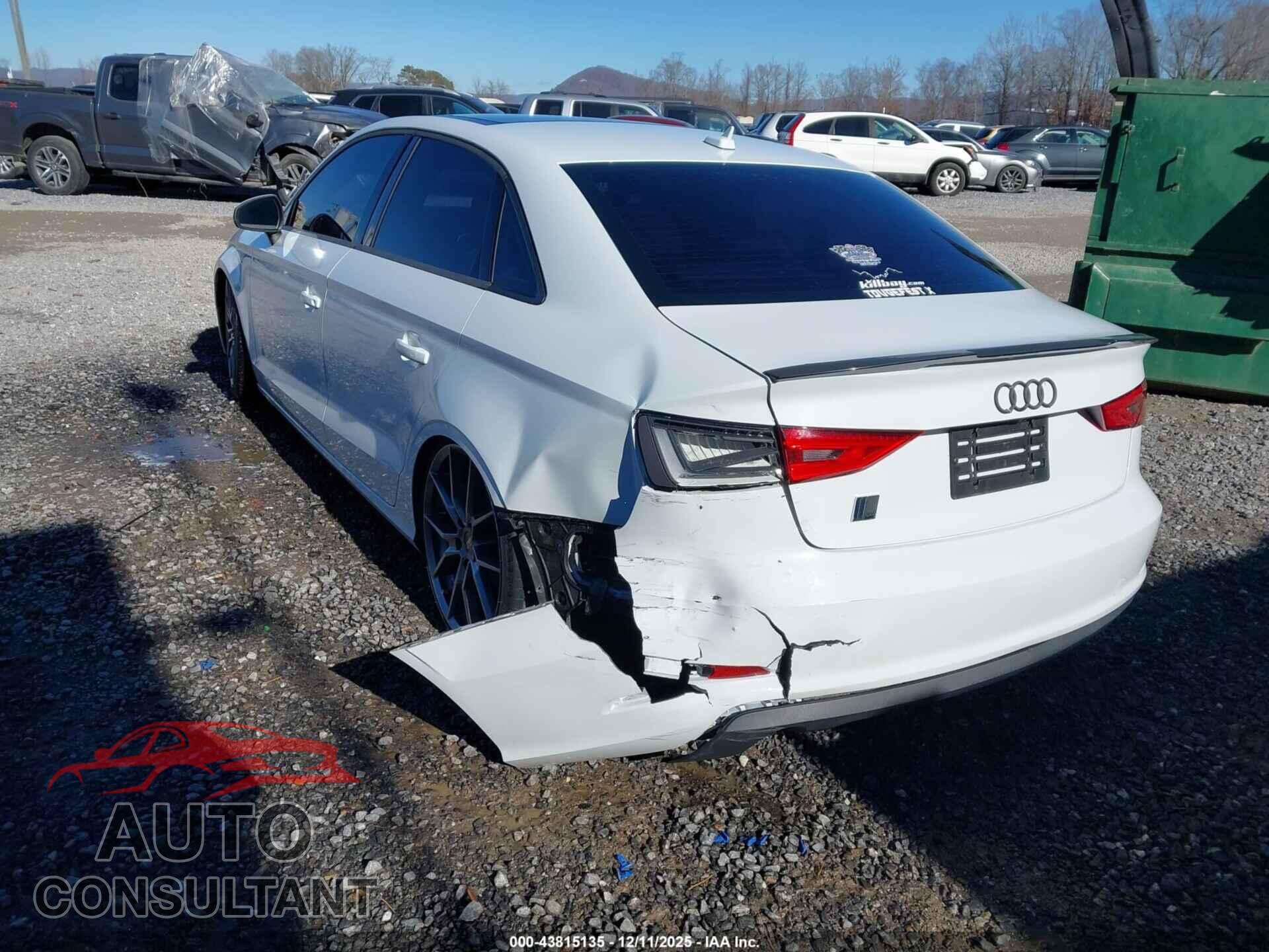 AUDI A3 2015 - WAUACGFF1F1087813