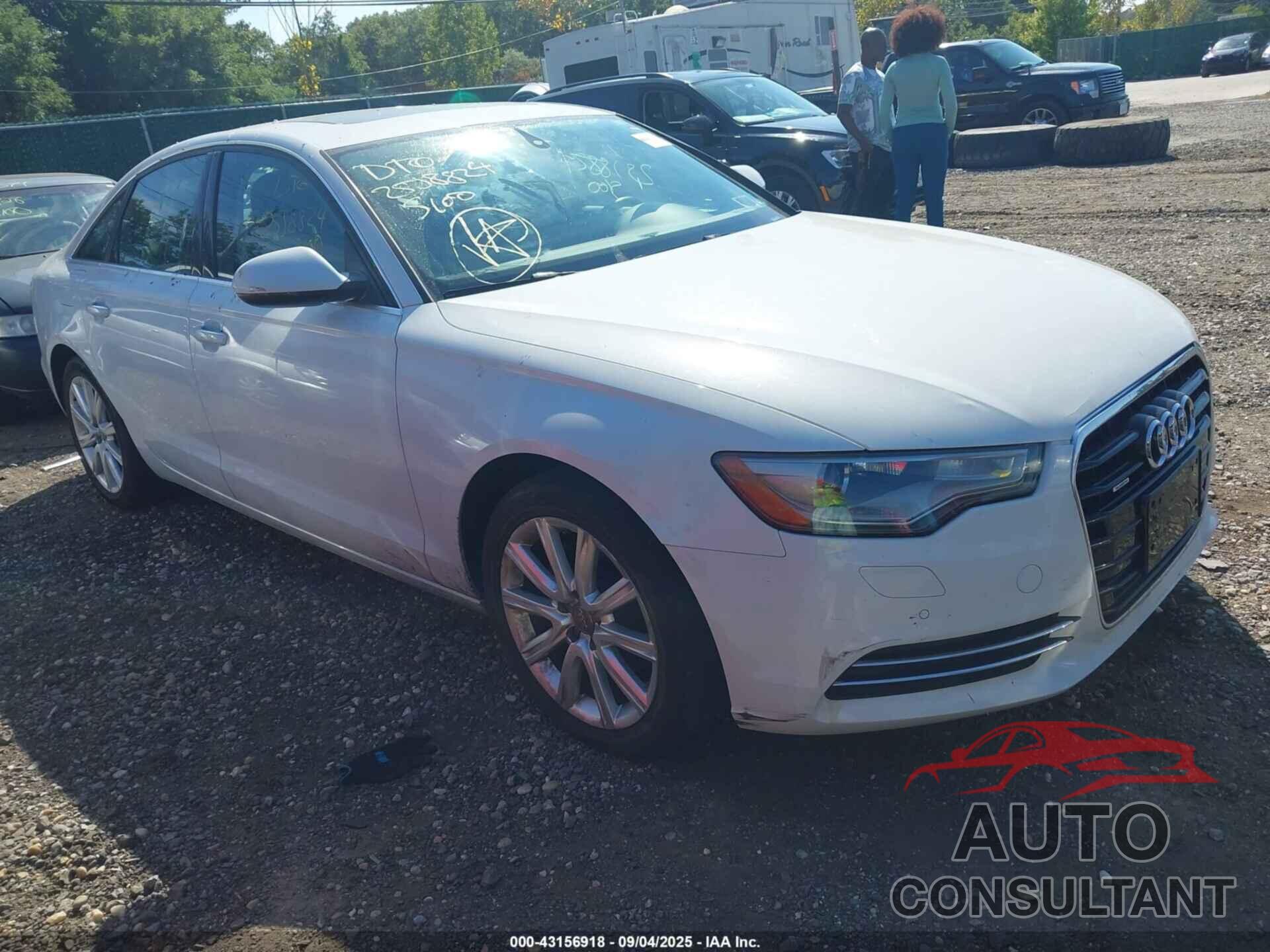 AUDI A6 2013 - WAUGFAFC4DN123133
