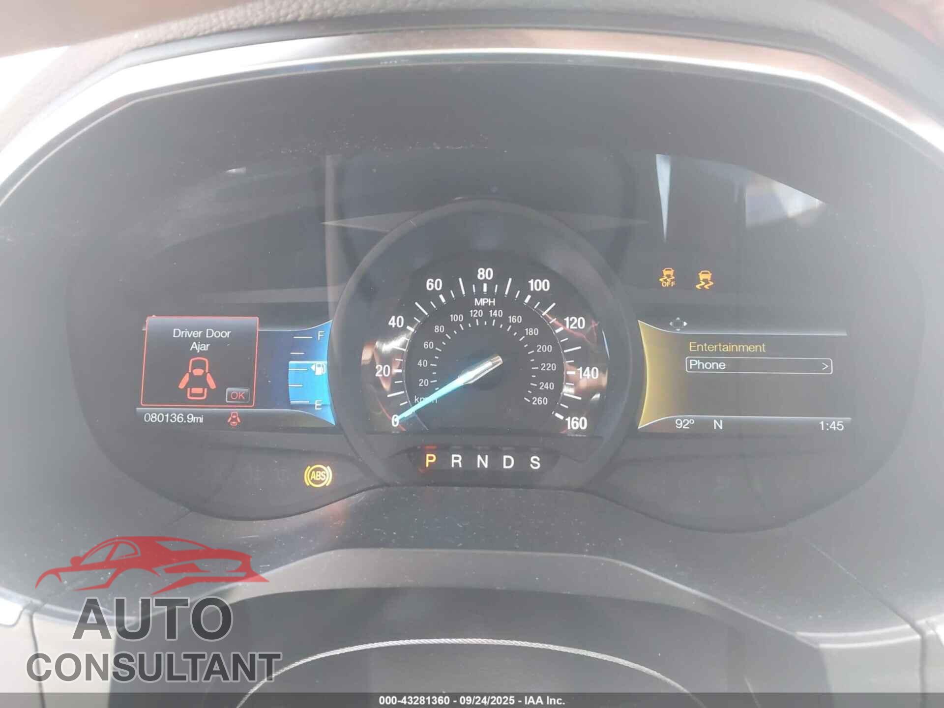 FORD EDGE 2017 - 2FMPK3K95HBB08562