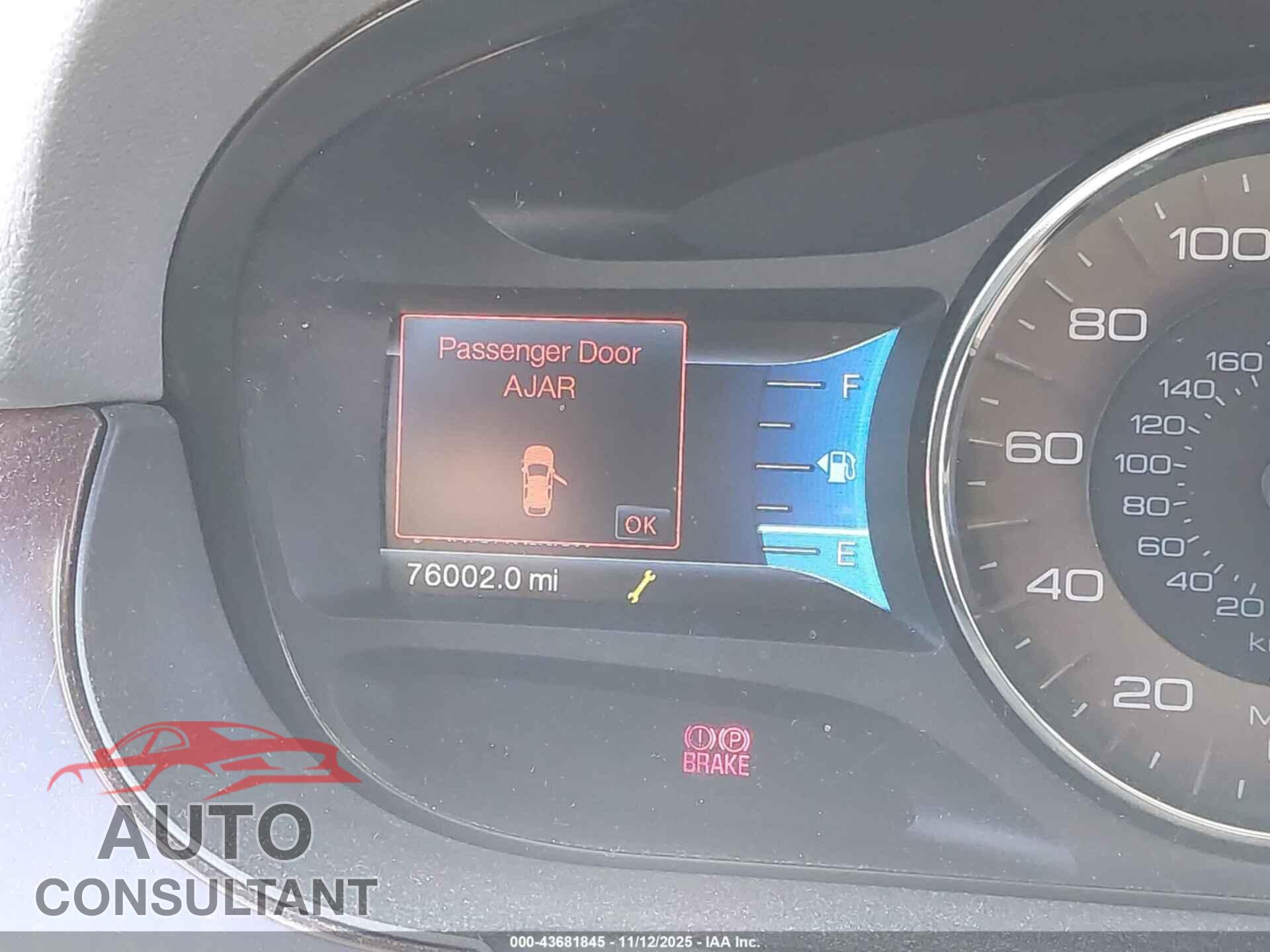 FORD EDGE 2013 - 2FMDK4KC7DBC85841