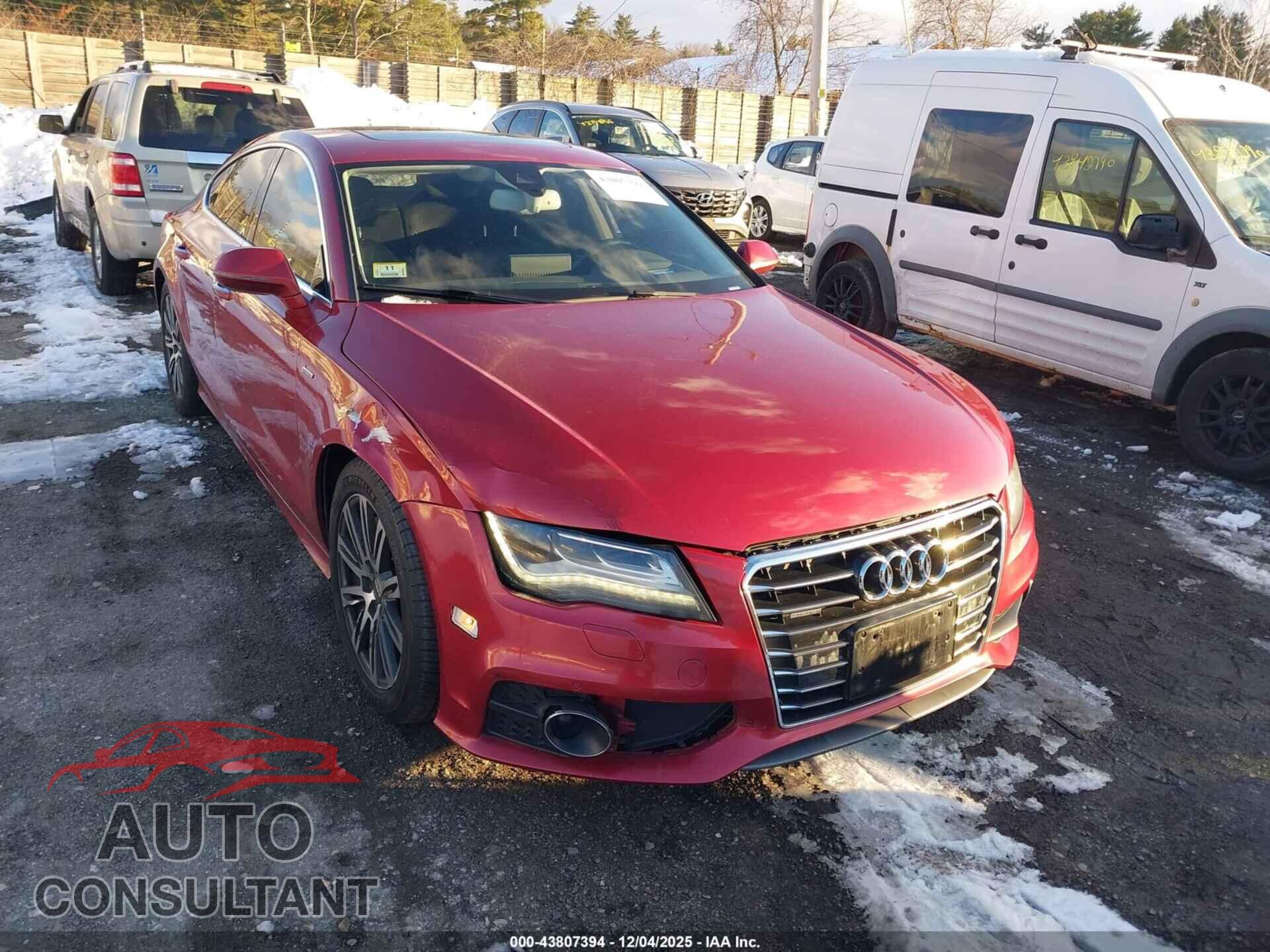 AUDI A7 2012 - WAUWGAFC5CN036249