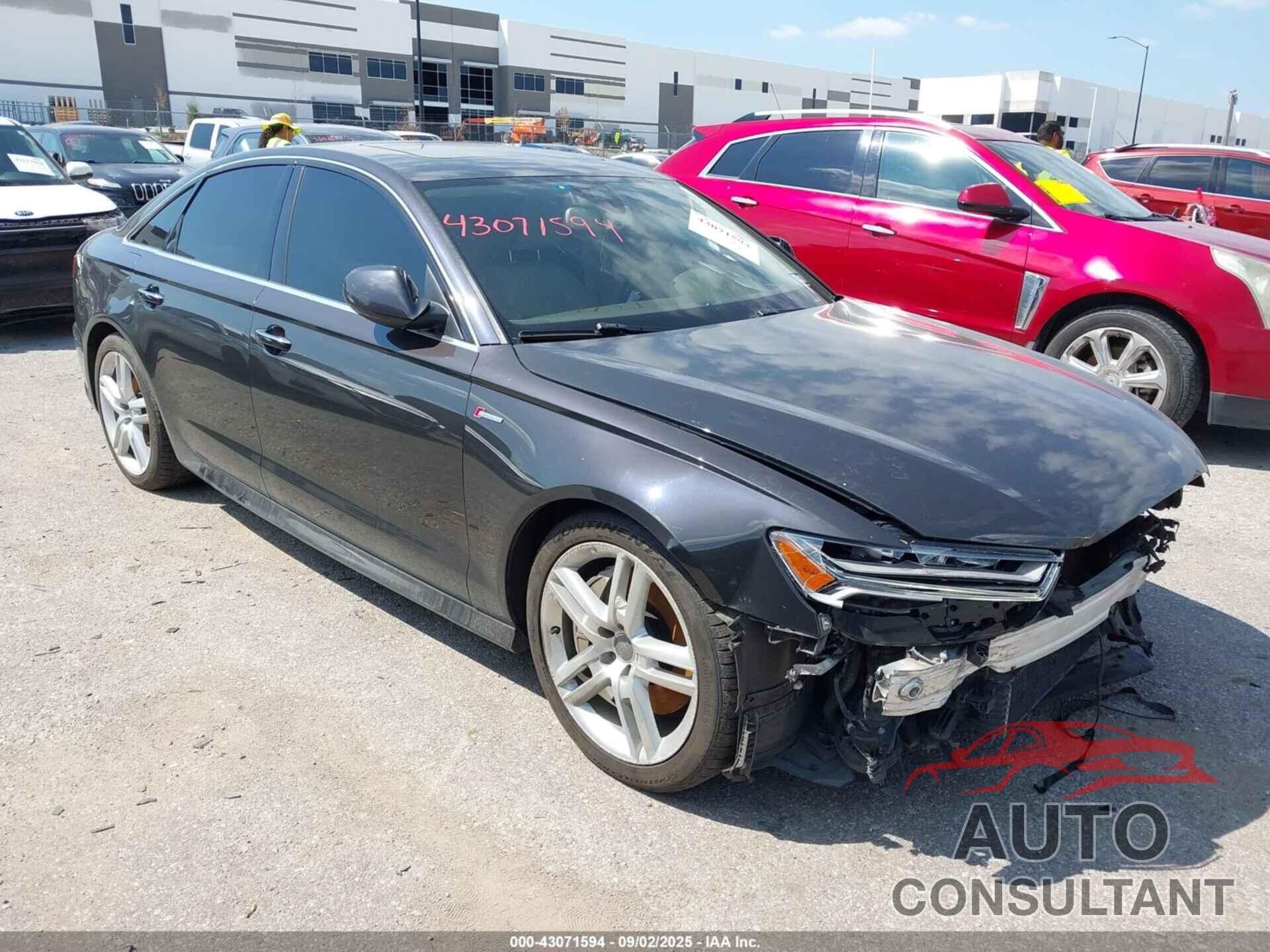 AUDI A6 2016 - WAUFGAFC5GN019666