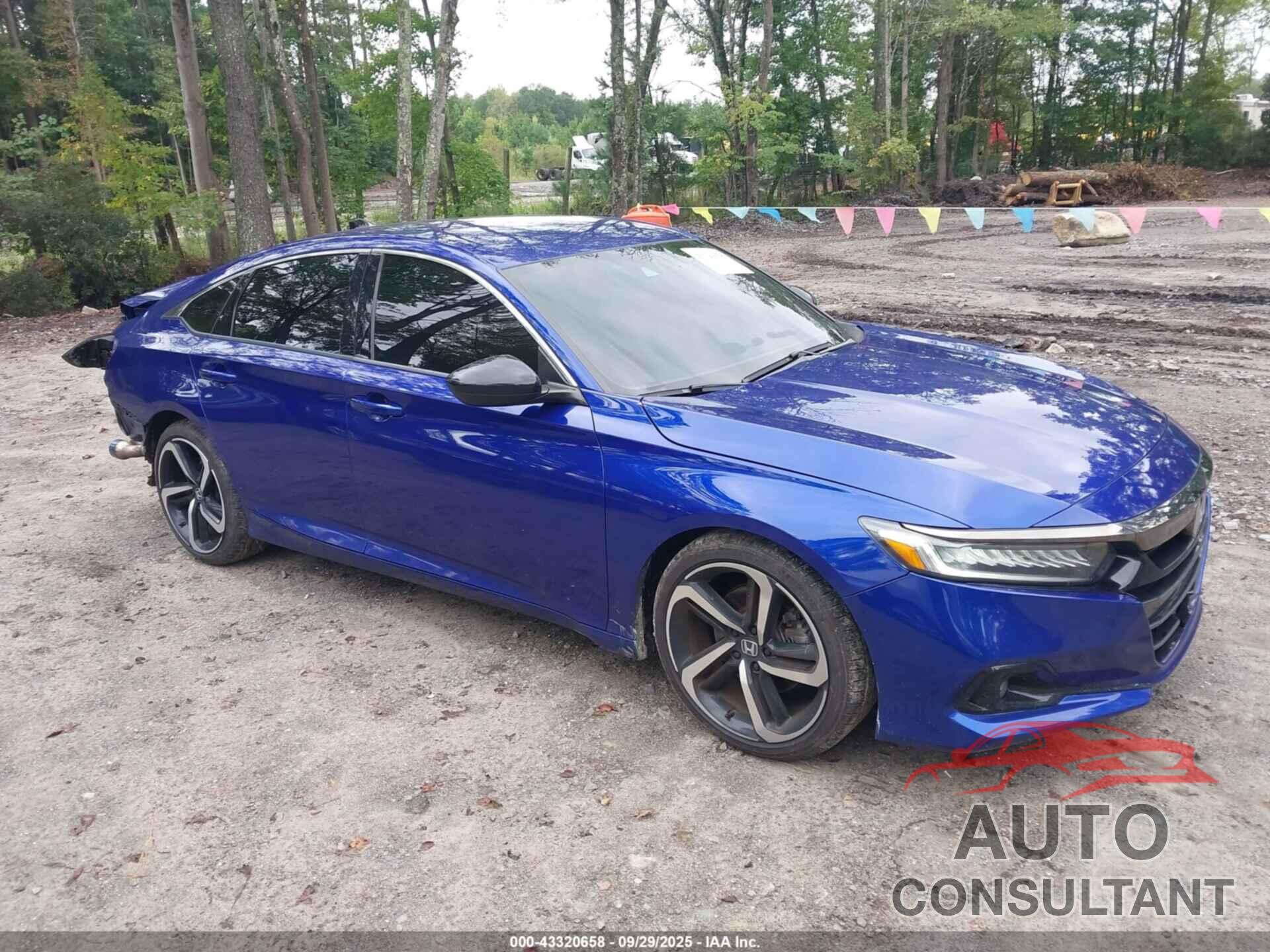 HONDA ACCORD 2021 - 1HGCV1F45MA015691