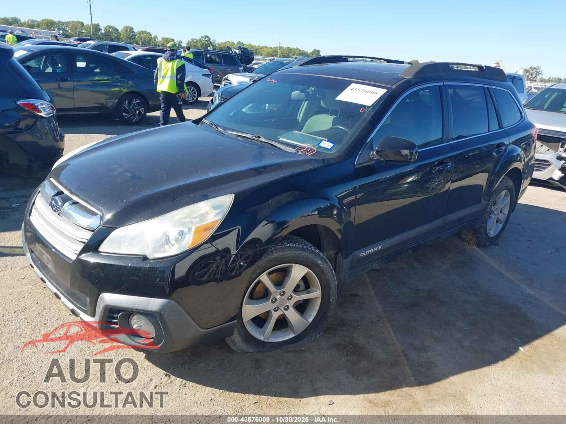 SUBARU OUTBACK 2014 - 4S4BRCDC7E3234979