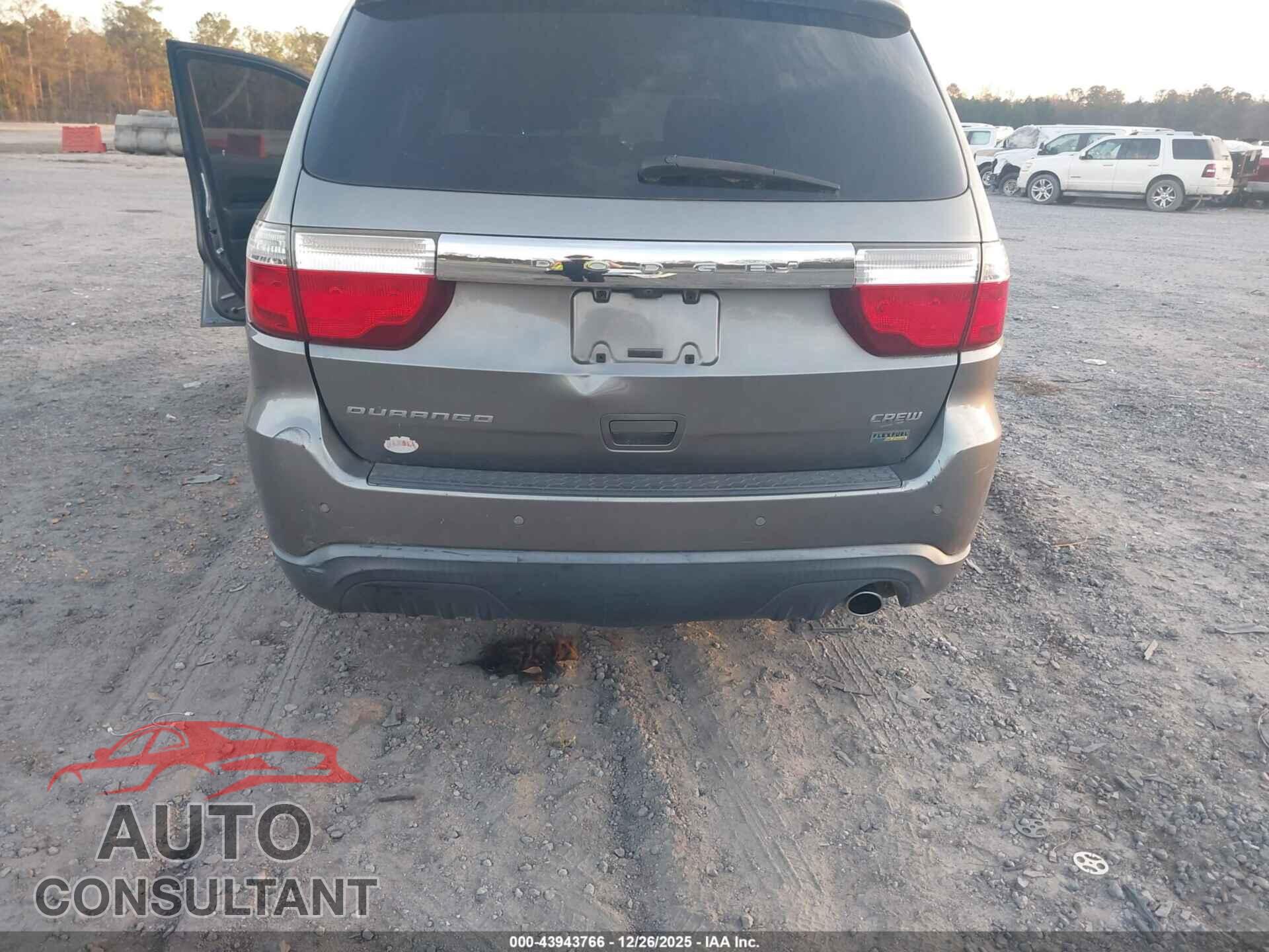DODGE DURANGO 2012 - 1C4RDHDG6CC247253