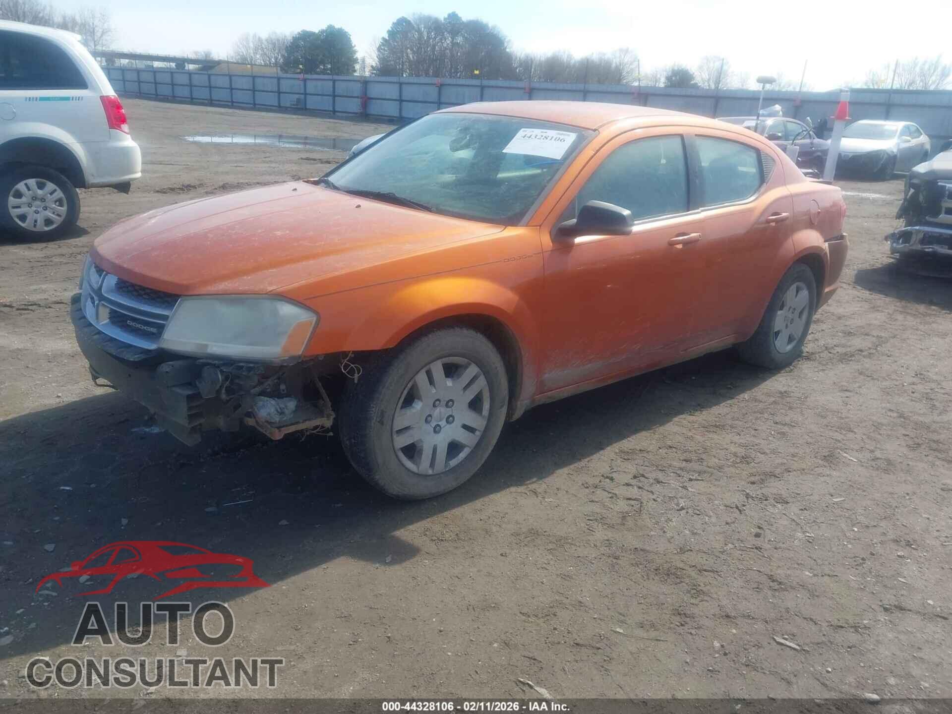 DODGE AVENGER 2011 - 1B3BD4FB2BN616965