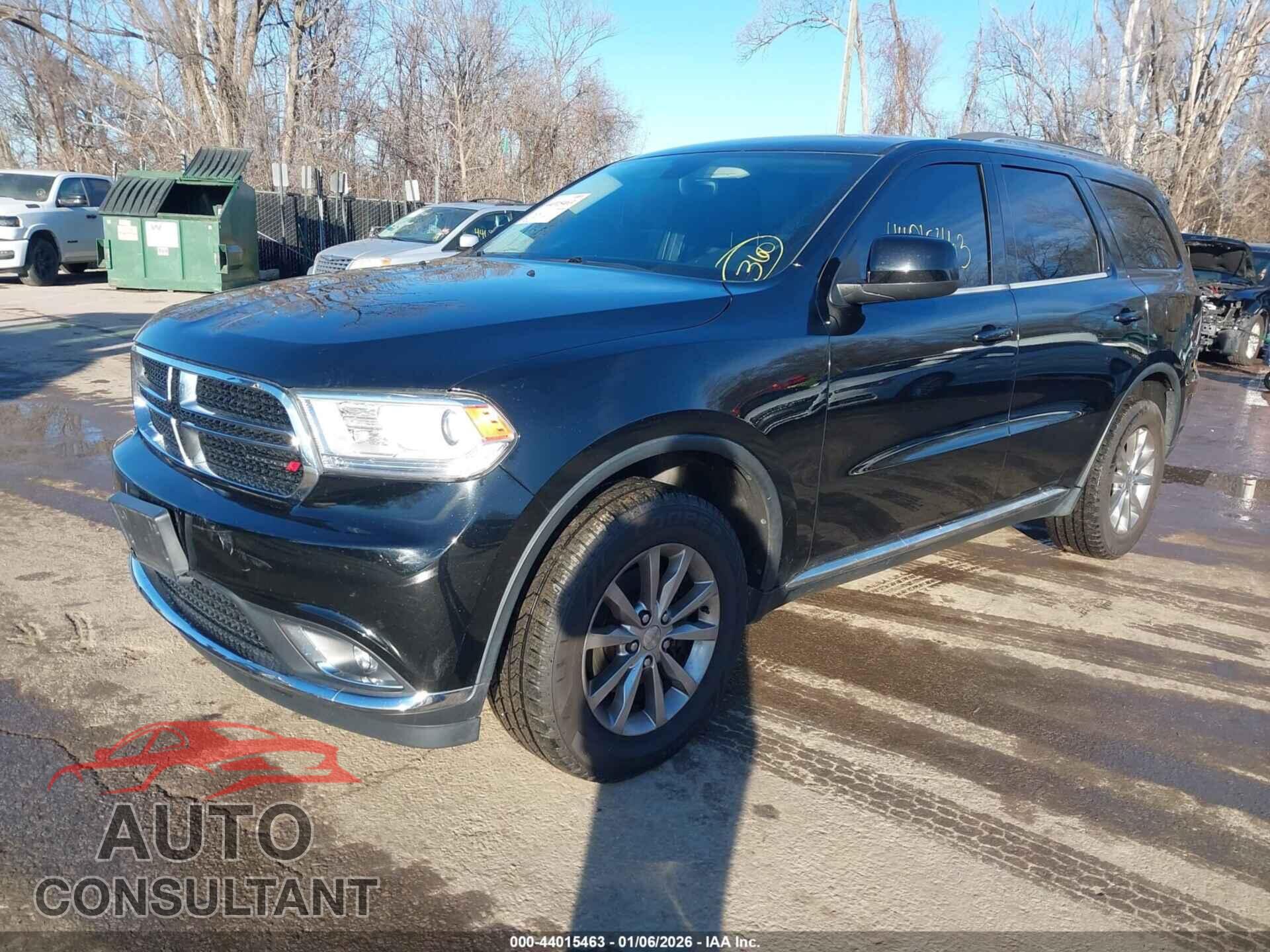 DODGE DURANGO 2018 - 1C4RDJAG9JC170077
