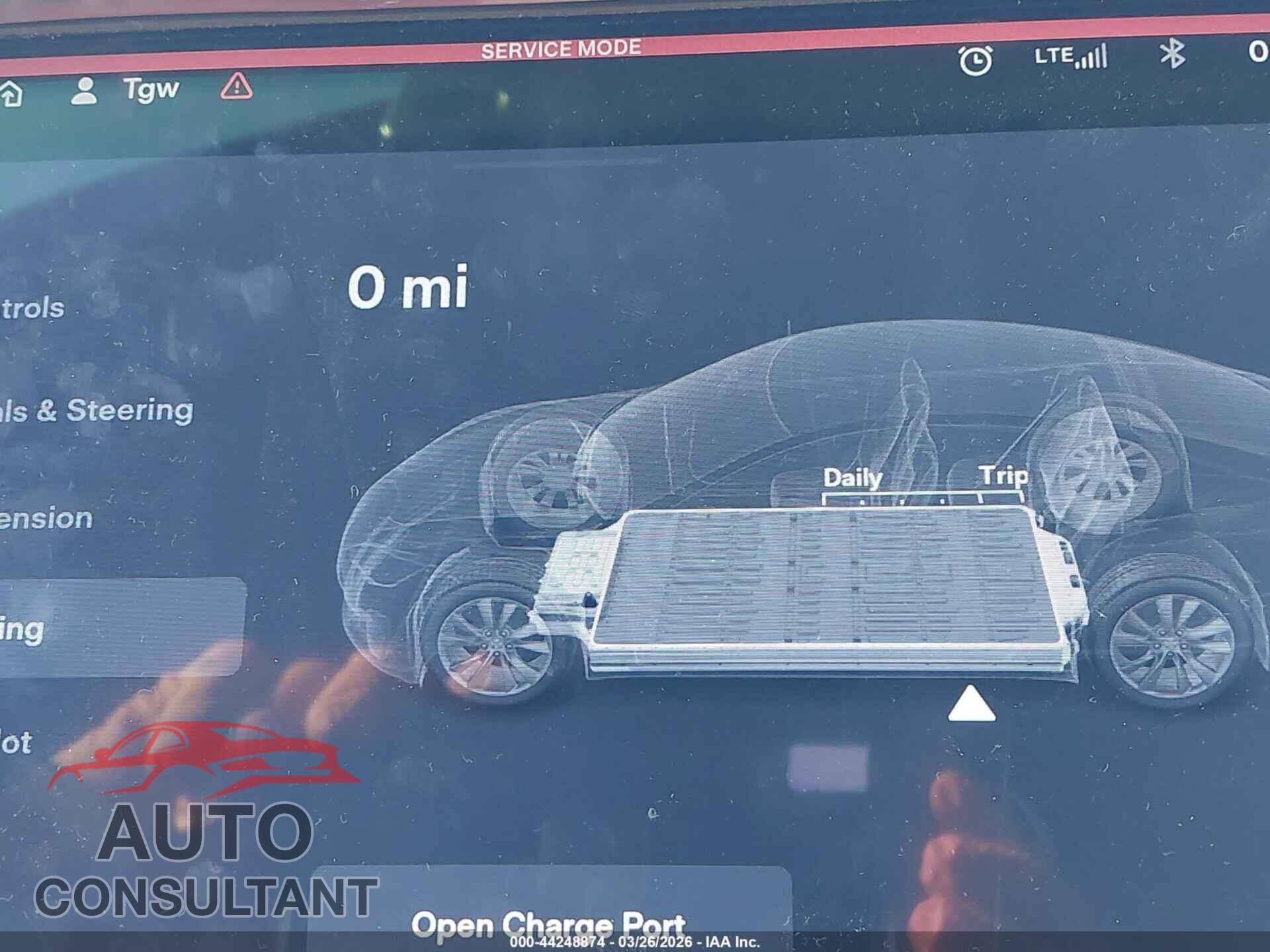 TESLA MODEL S 2015 - 5YJSA1H46FF093992
