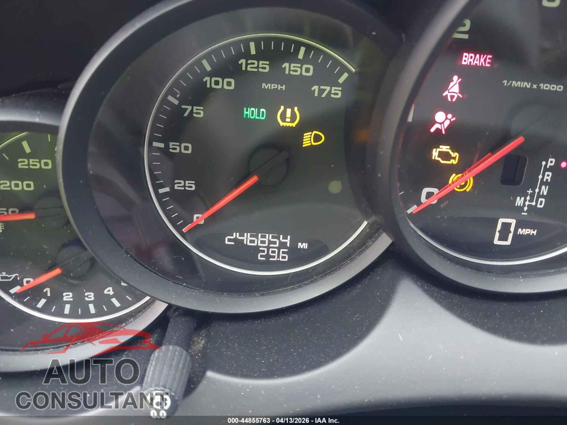 PORSCHE CAYENNE 2013 - WP1AF2A22DLA24253