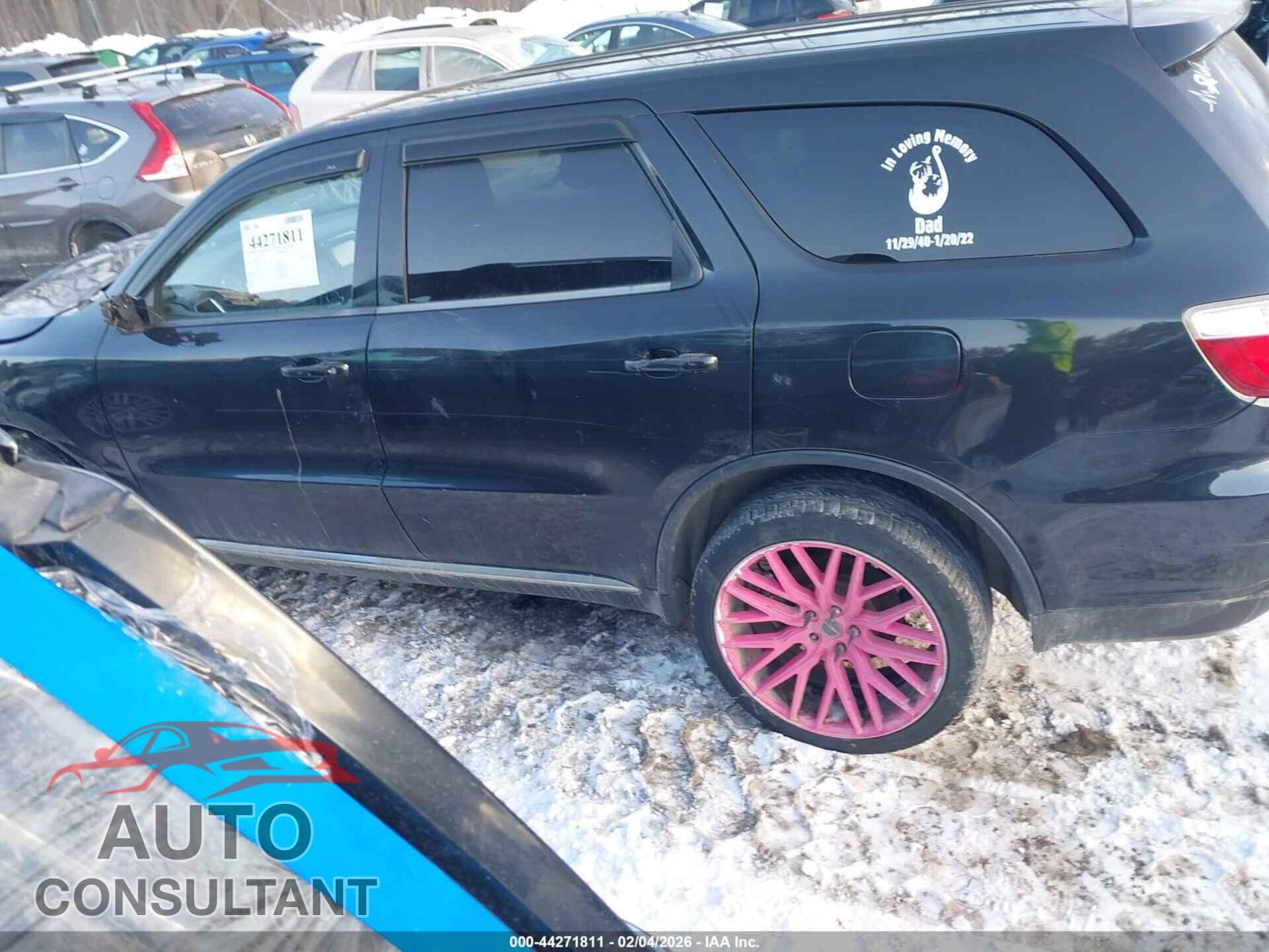 DODGE DURANGO 2013 - 1C4RDJAG8DC535532
