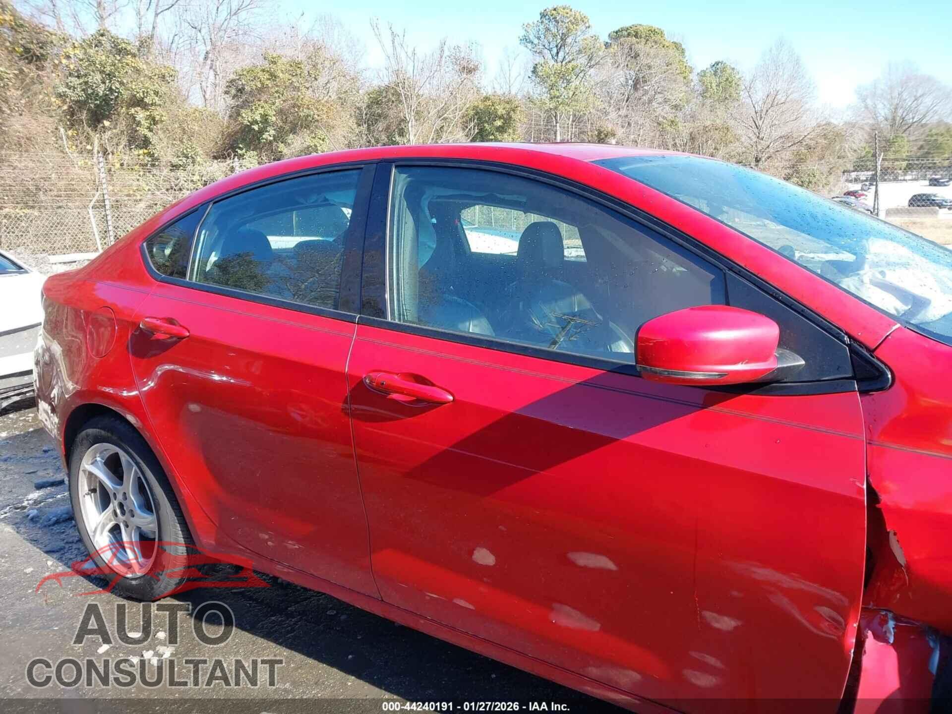 DODGE DART 2014 - 1C3CDFEB3ED921177