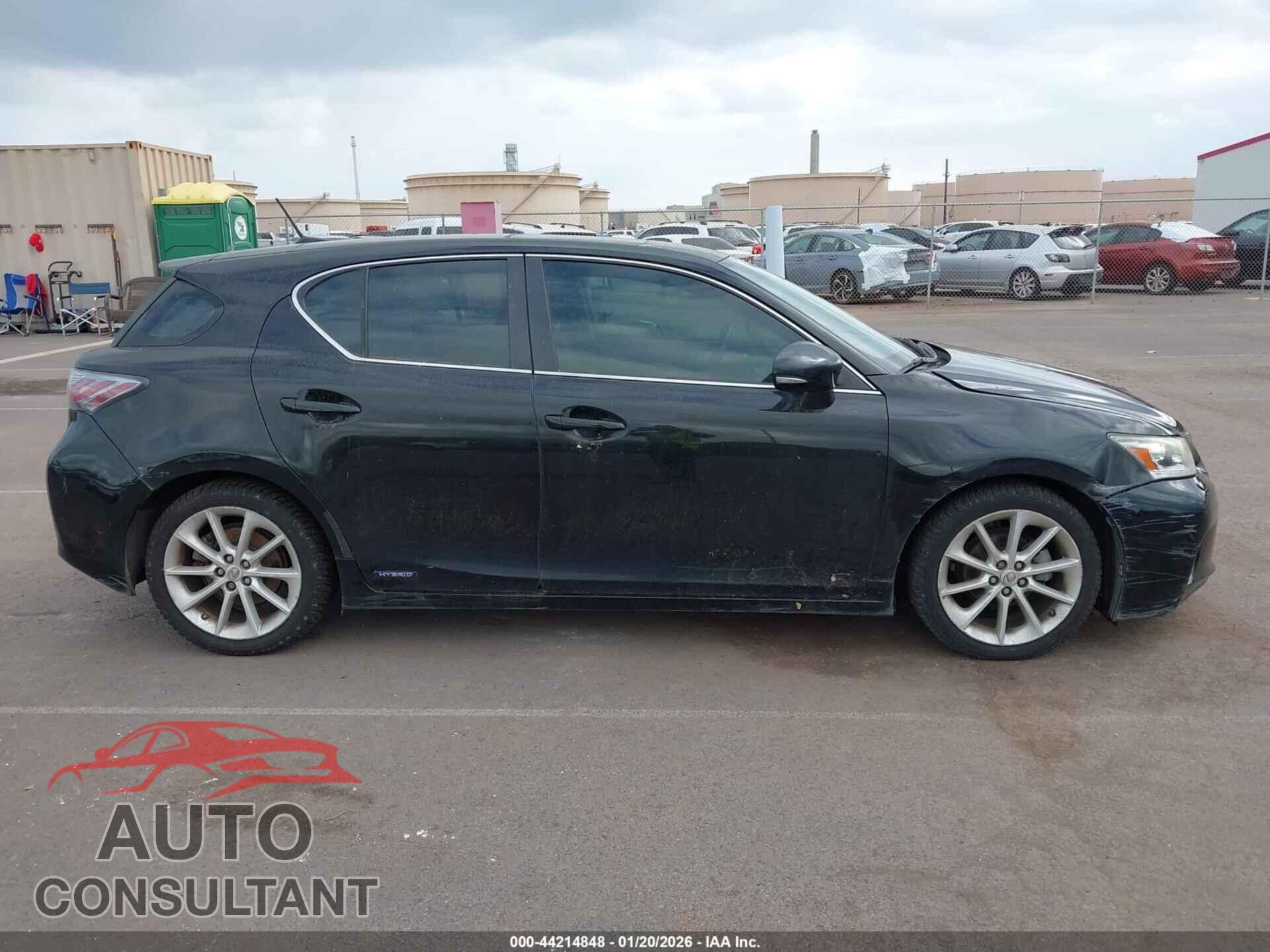LEXUS CT 200H 2012 - JTHKD5BH2C2070975