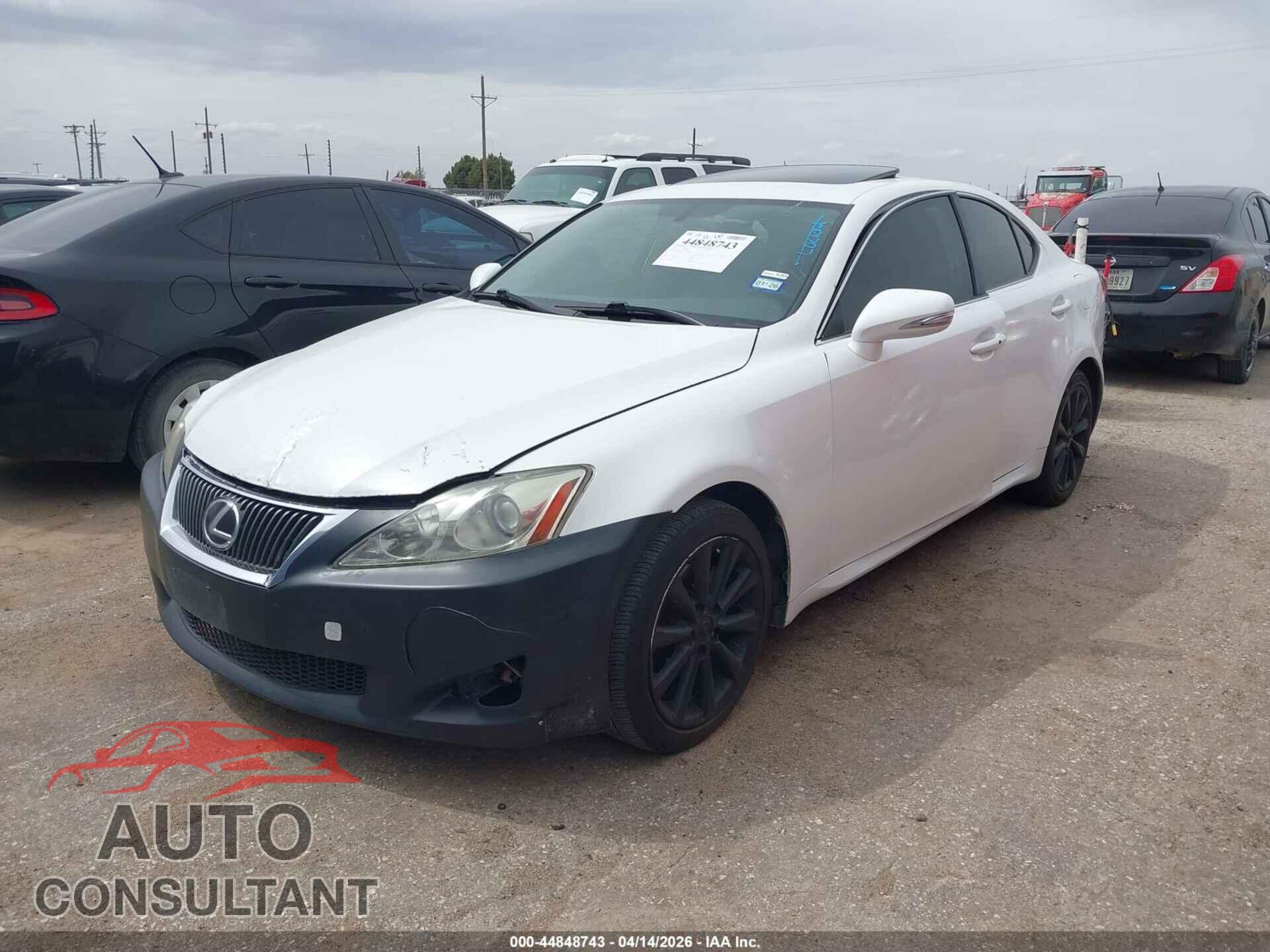 LEXUS IS 250 2010 - JTHBF5C22A5124940