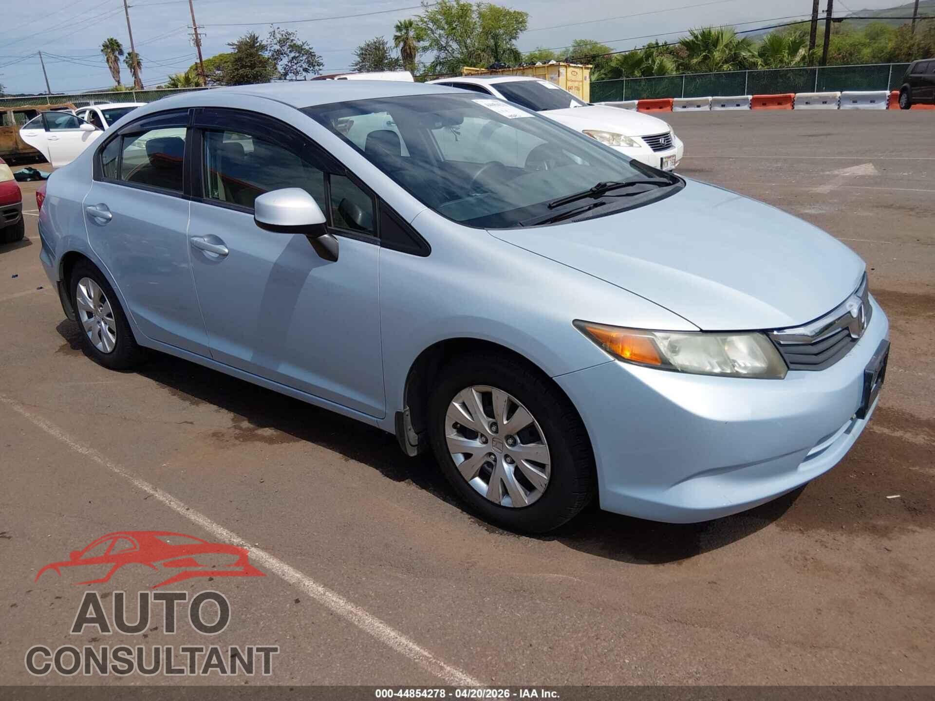 HONDA CIVIC 2012 - 2HGFB2F5XCH585576