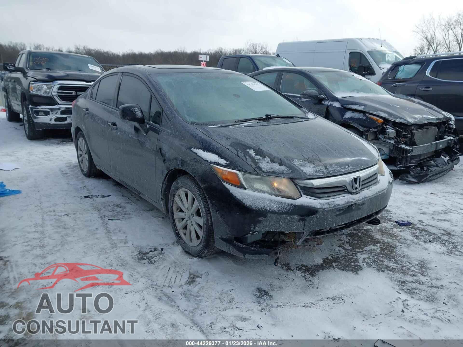 HONDA CIVIC 2012 - 19XFB2F81CE067733