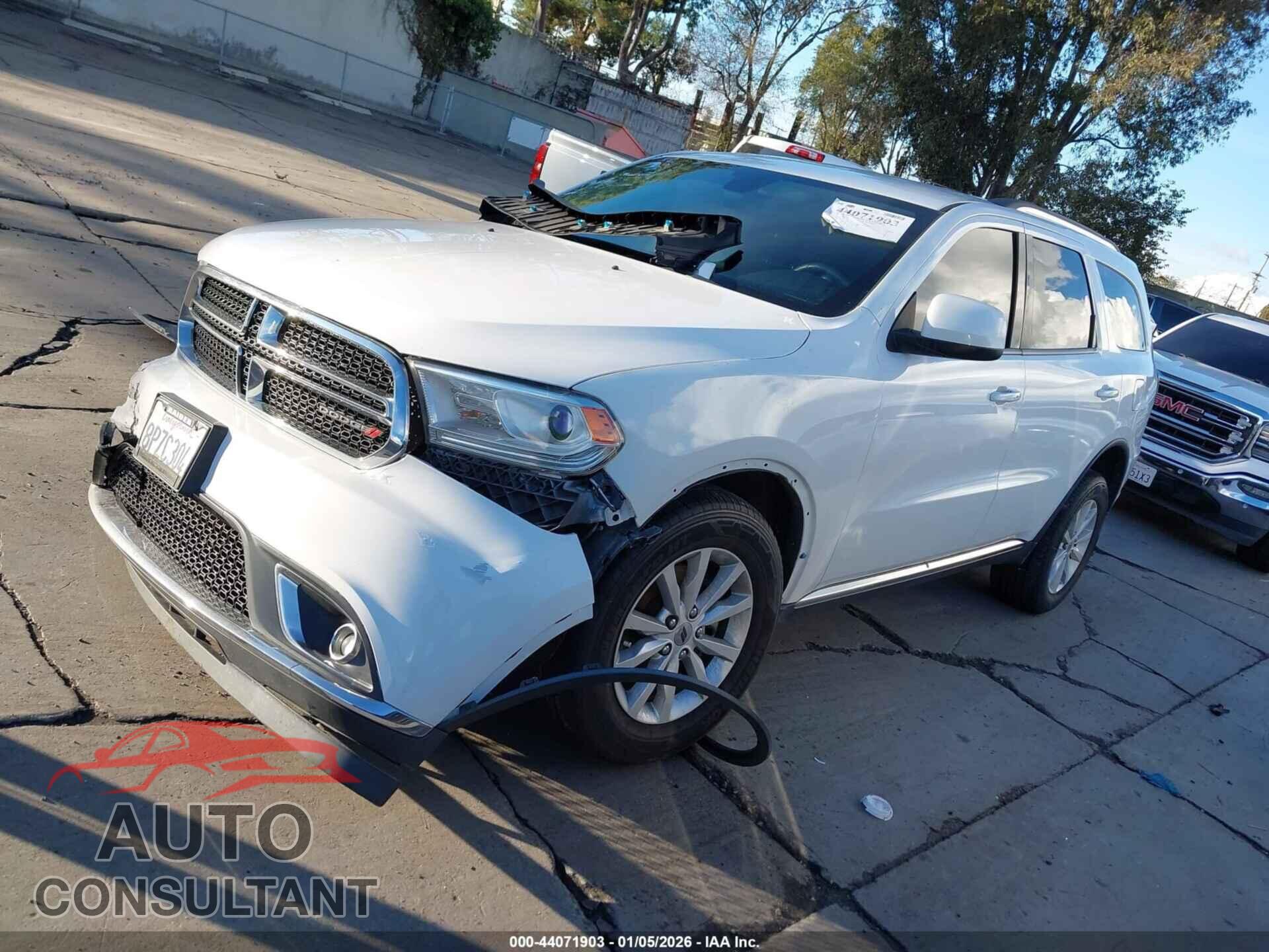 DODGE DURANGO 2020 - 1C4RDJAG2LC163071