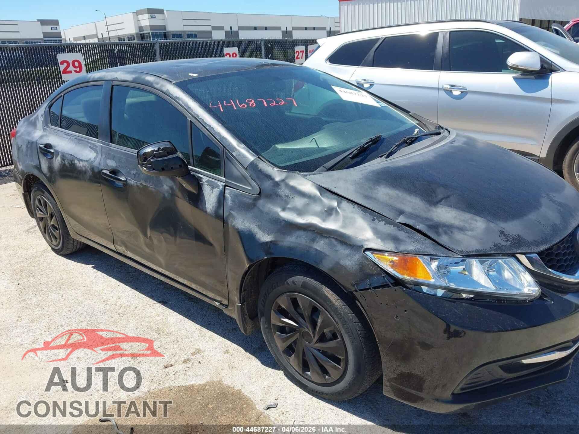 HONDA CIVIC 2013 - 2HGFB2F56DH516742