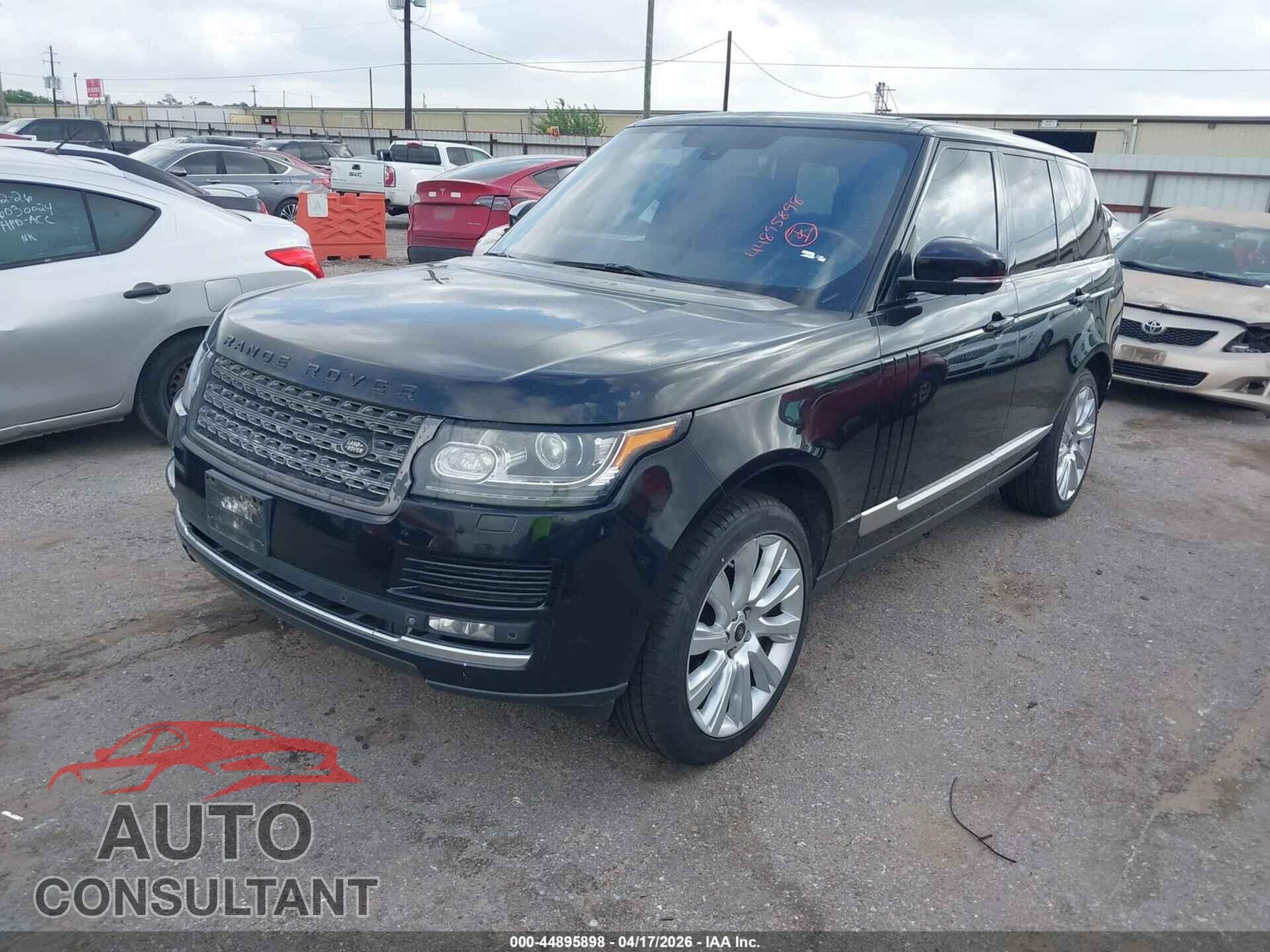 LAND ROVER RANGE ROVER 2013 - SALGS2DF1DA112382