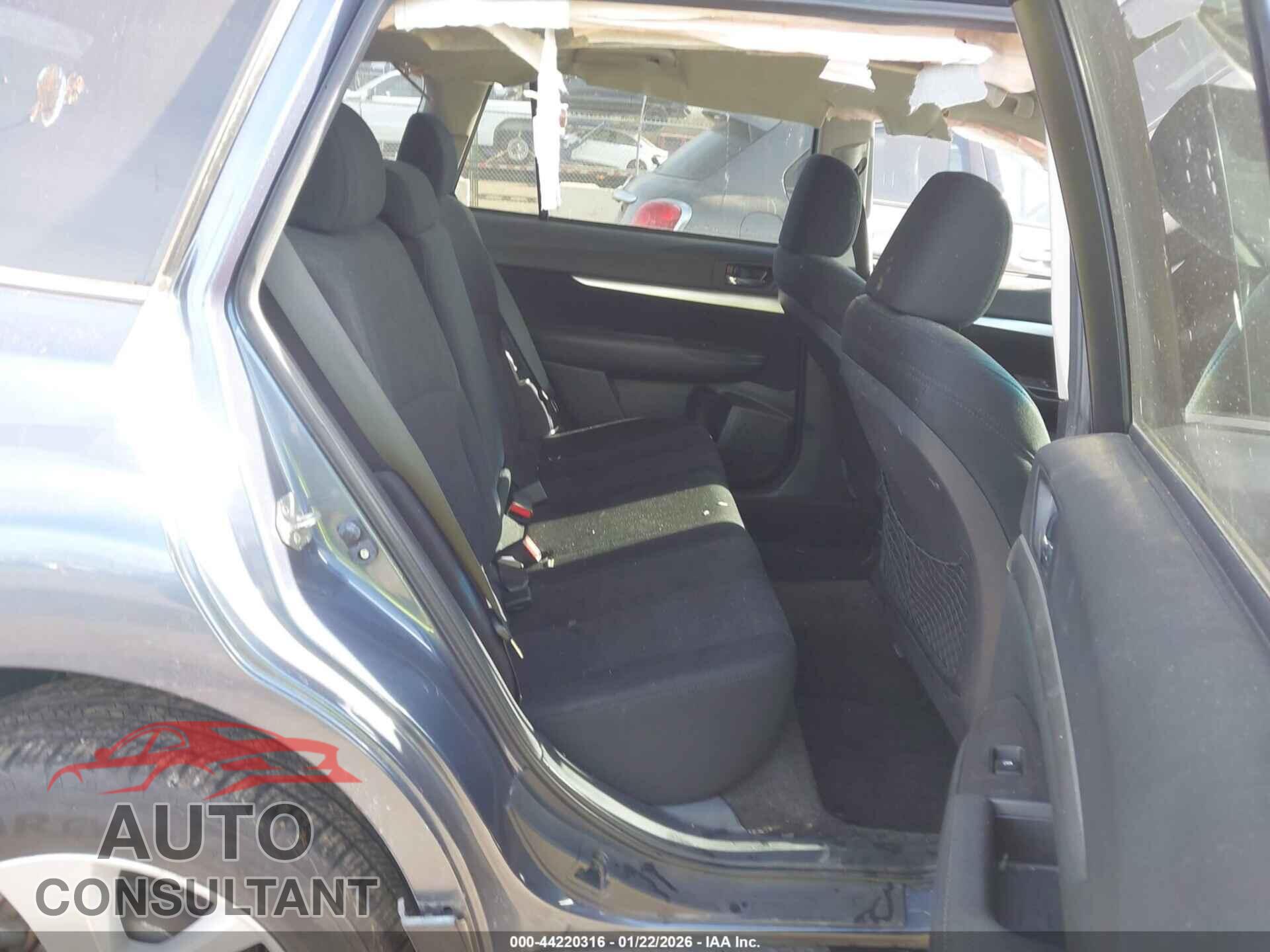 SUBARU OUTBACK 2014 - 4S4BRBCC4E3245546