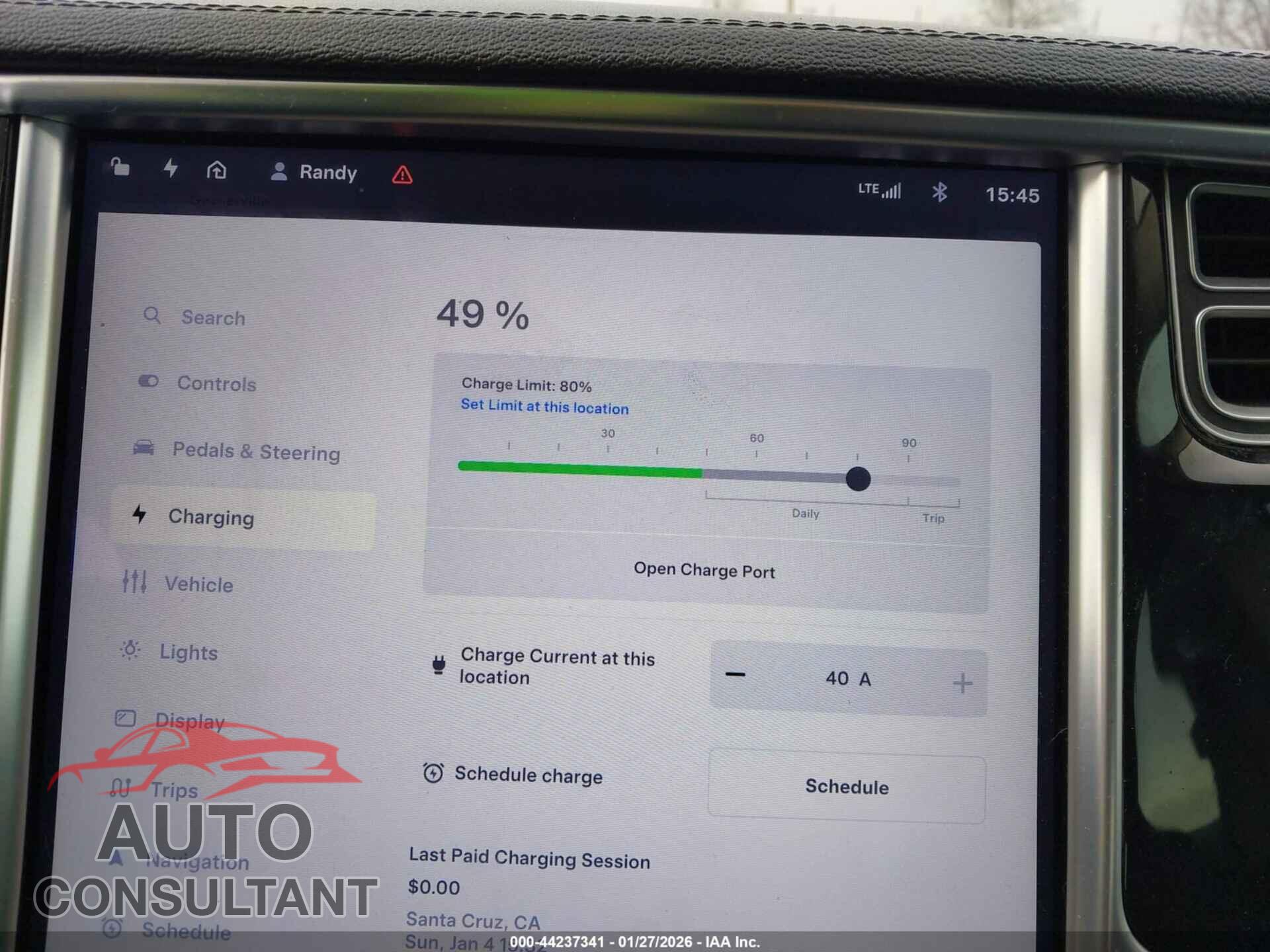 TESLA MODEL S 2013 - 5YJSA1CN2DFP21138