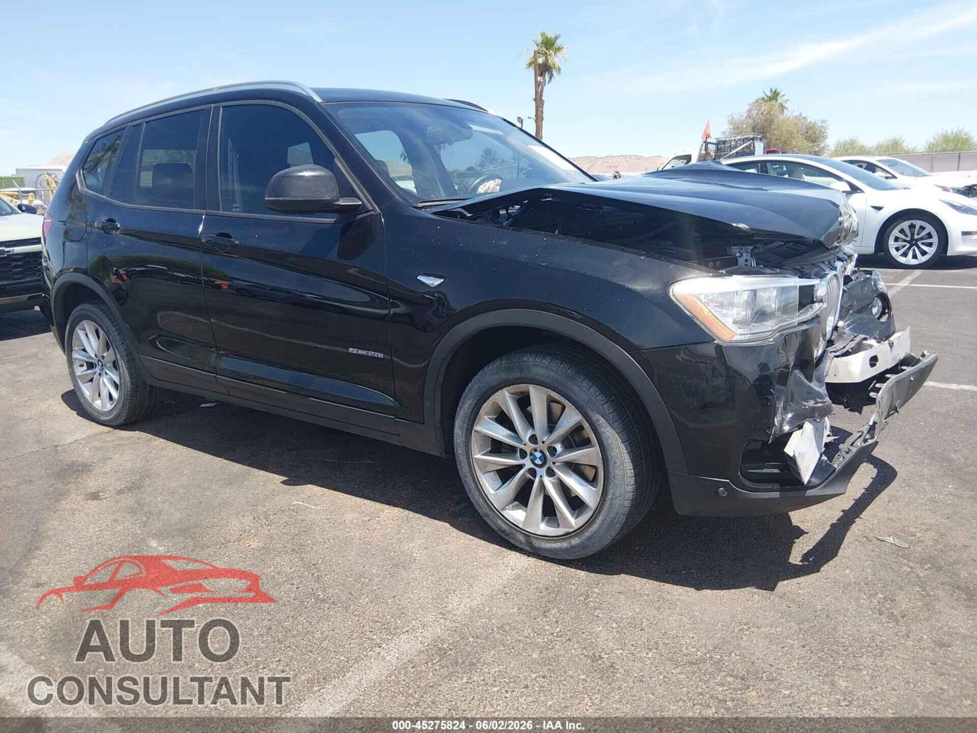 BMW X3 2017 - 5UXWZ7C52H0V85609