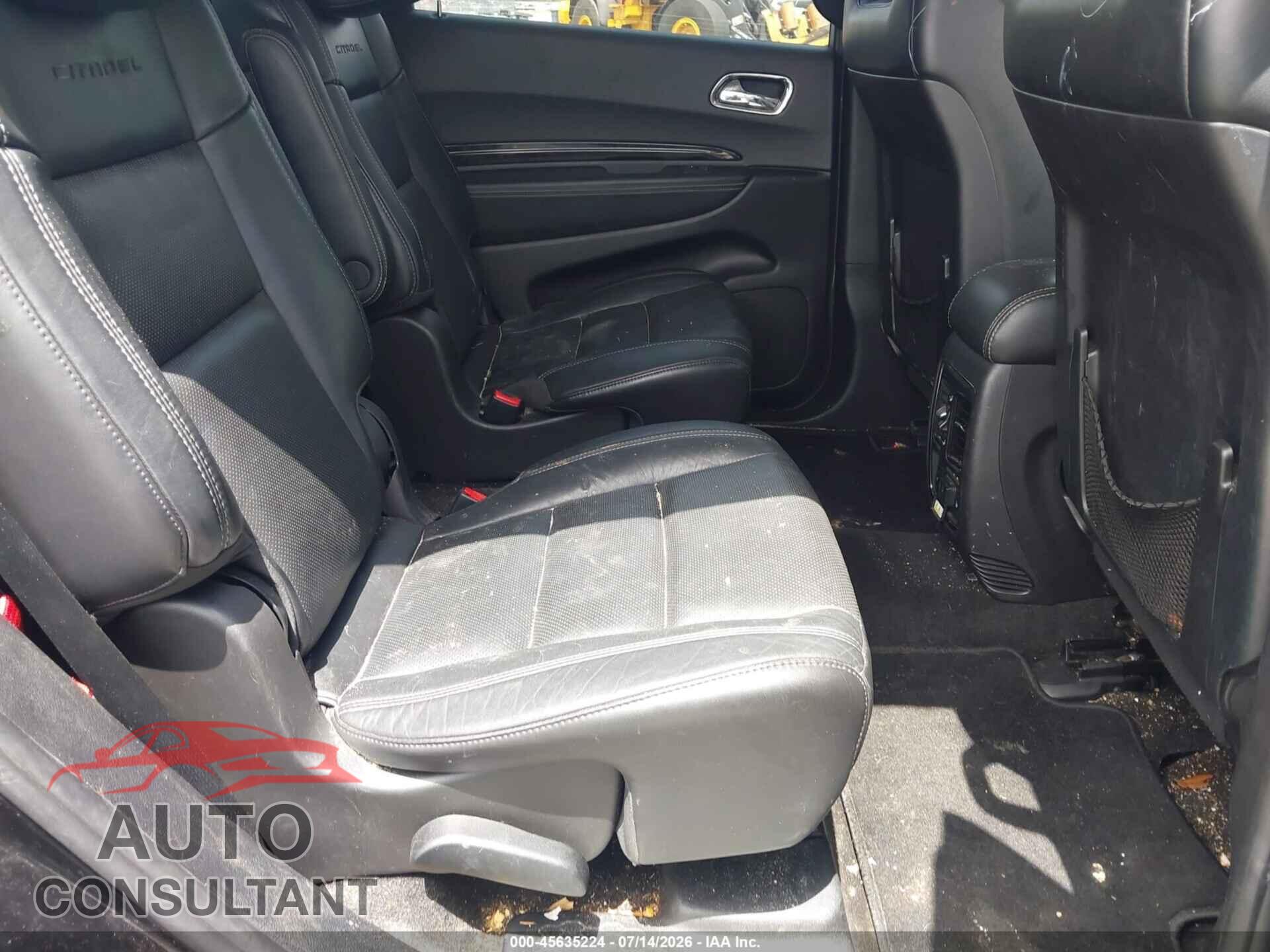 DODGE DURANGO 2012 - 1C4SDHET1CC314399