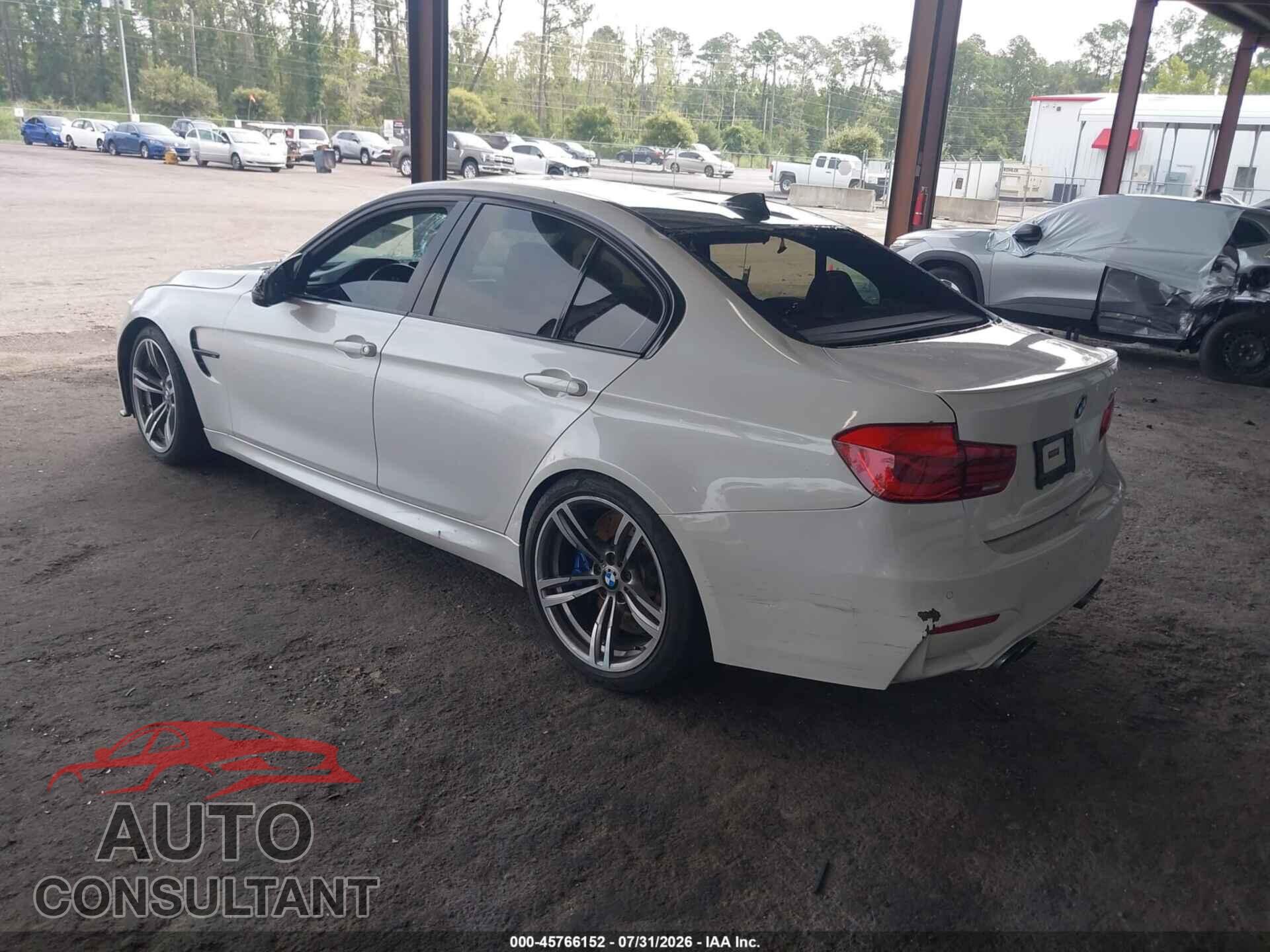 BMW M3 2016 - WBS8M9C53G5D31540