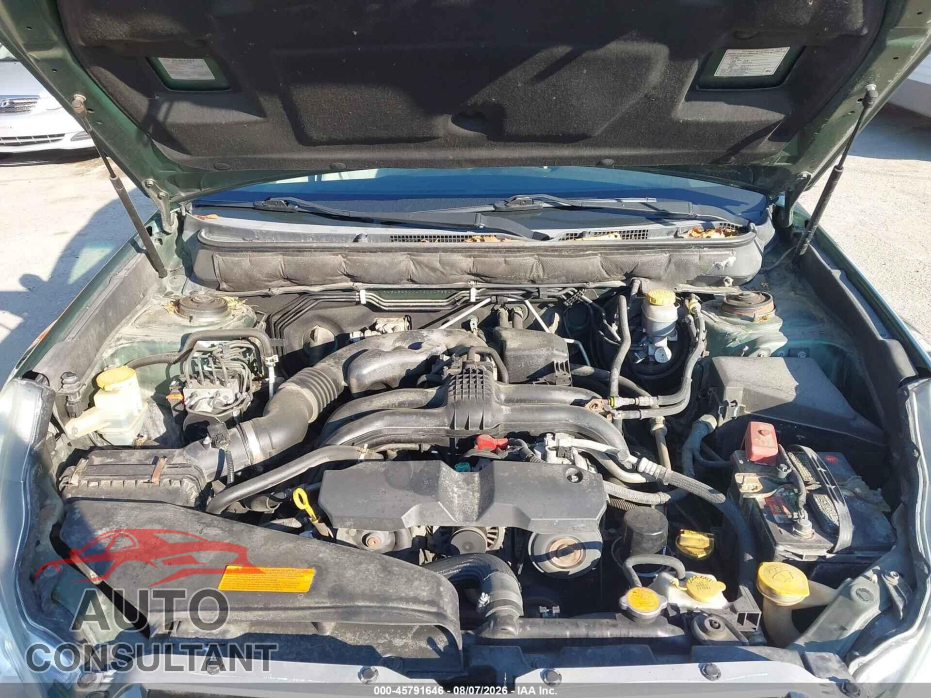 SUBARU OUTBACK 2013 - 4S4BRBCC4D3204588
