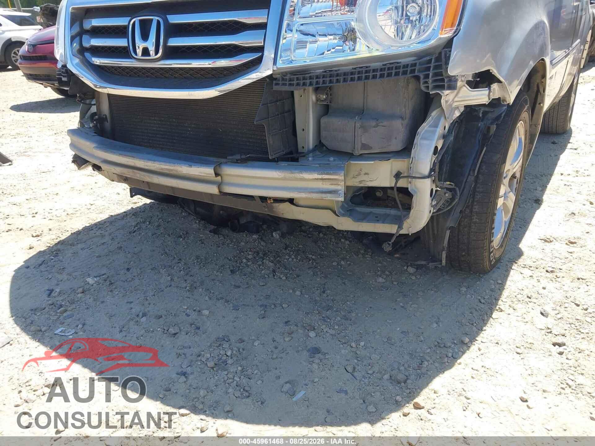 HONDA PILOT 2013 - 5FNYF3H45DB004367
