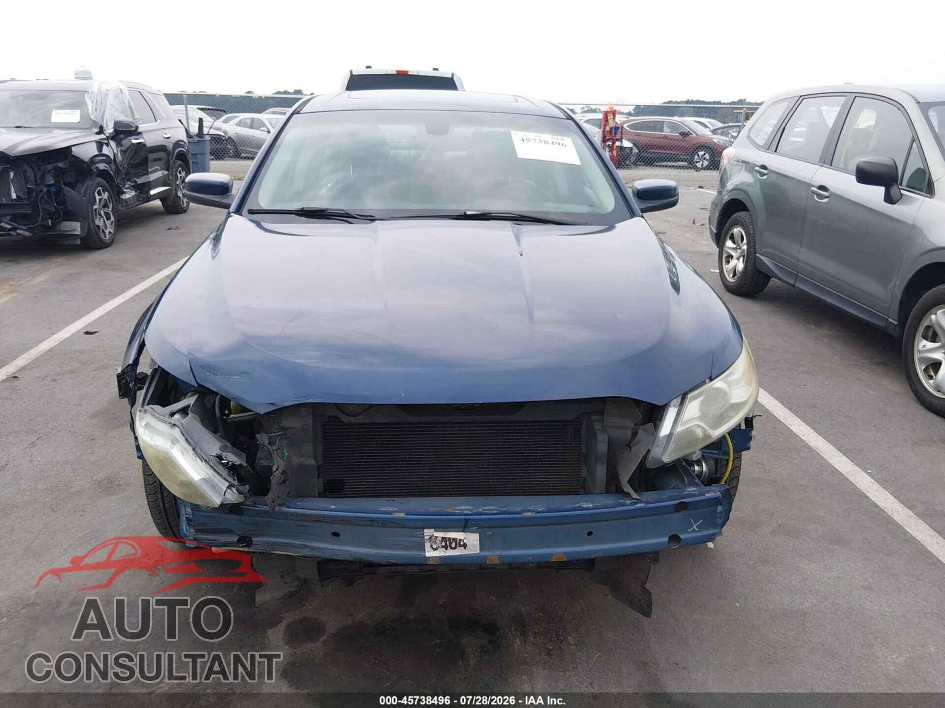 FORD TAURUS 2012 - 1FAHP2EWXCG137407