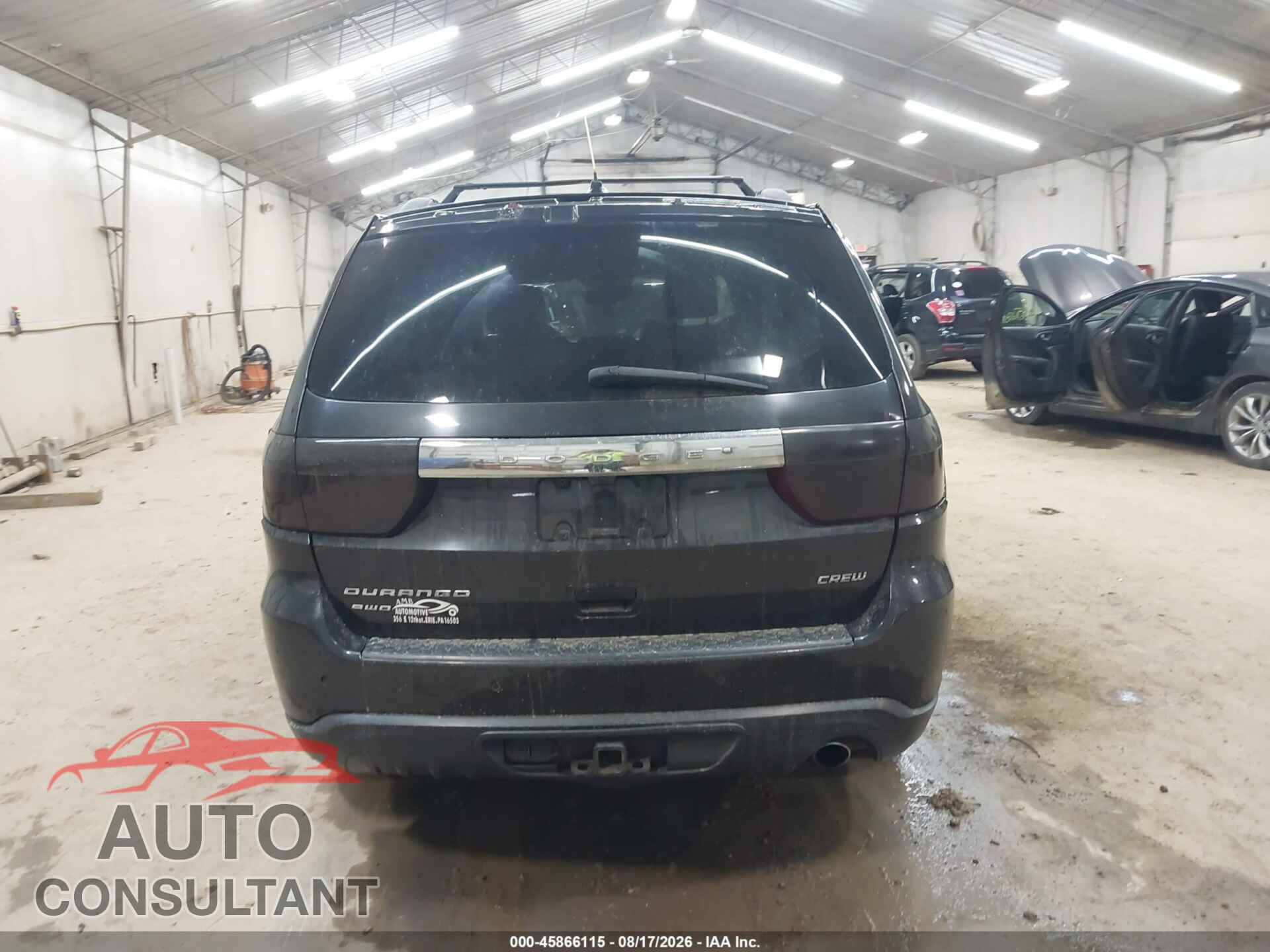 DODGE DURANGO 2012 - 1C4RDJDG0CC217575