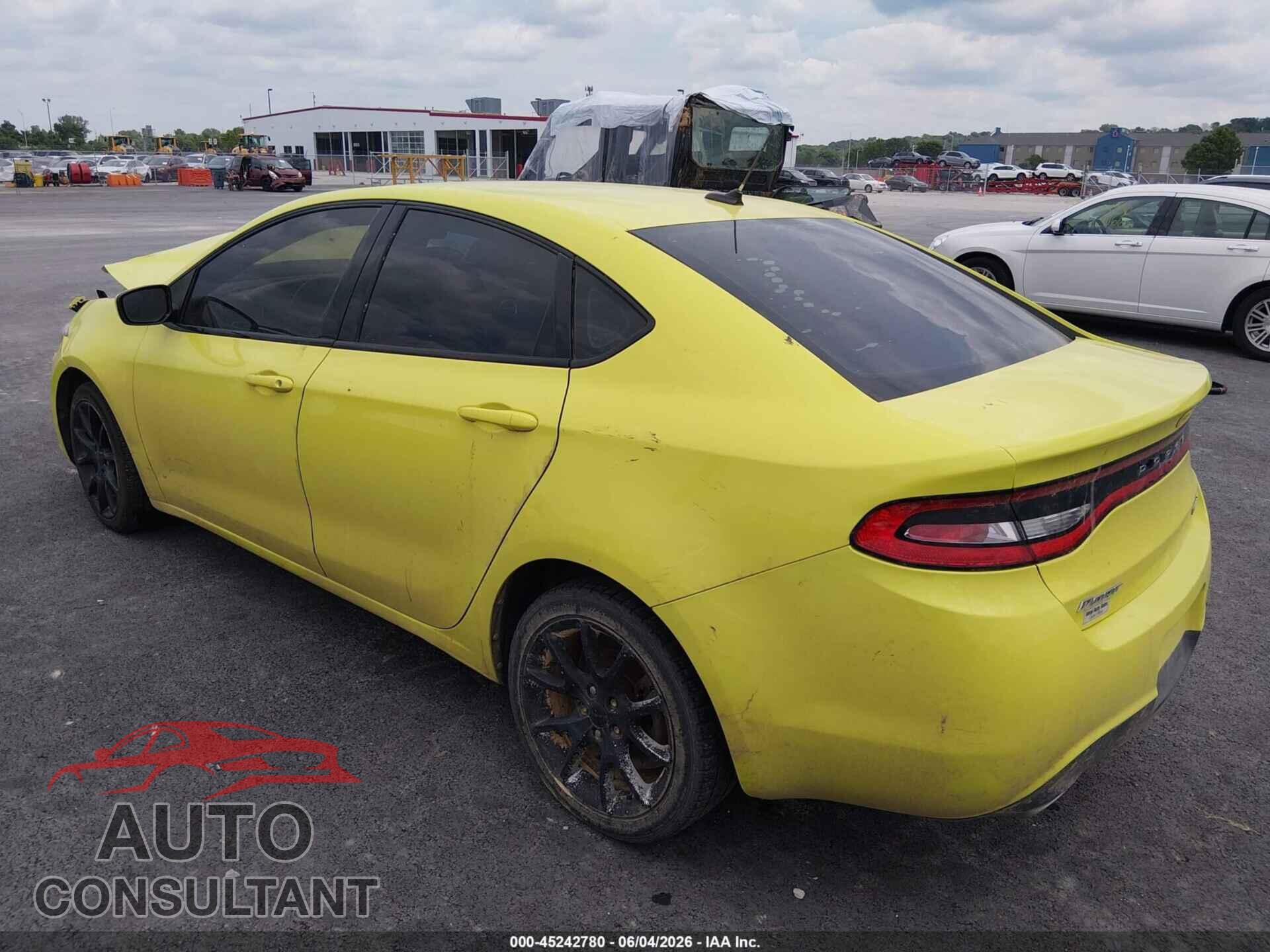 DODGE DART 2013 - 1C3CDFBA0DD198401