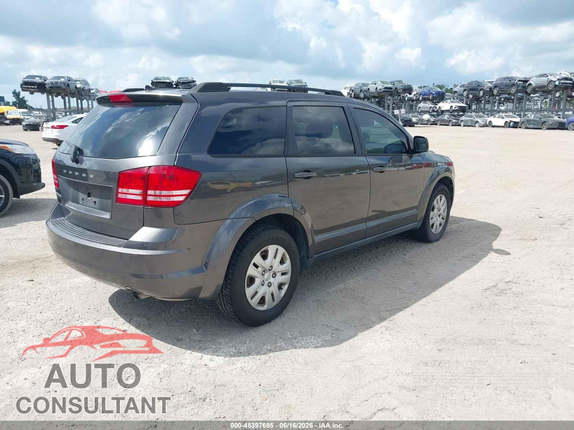 DODGE JOURNEY 2017 - 3C4PDCAB0HT558921
