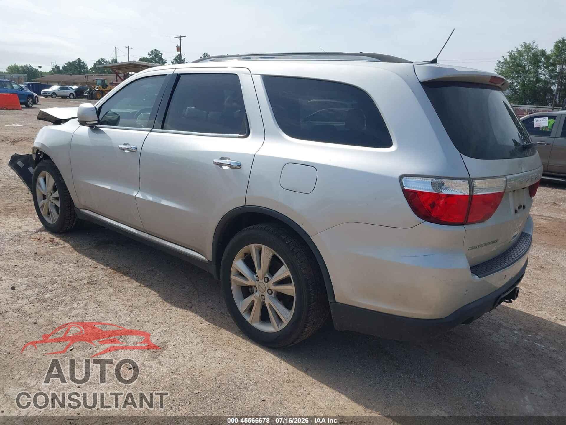 DODGE DURANGO 2013 - 1C4SDJDT9DC509743