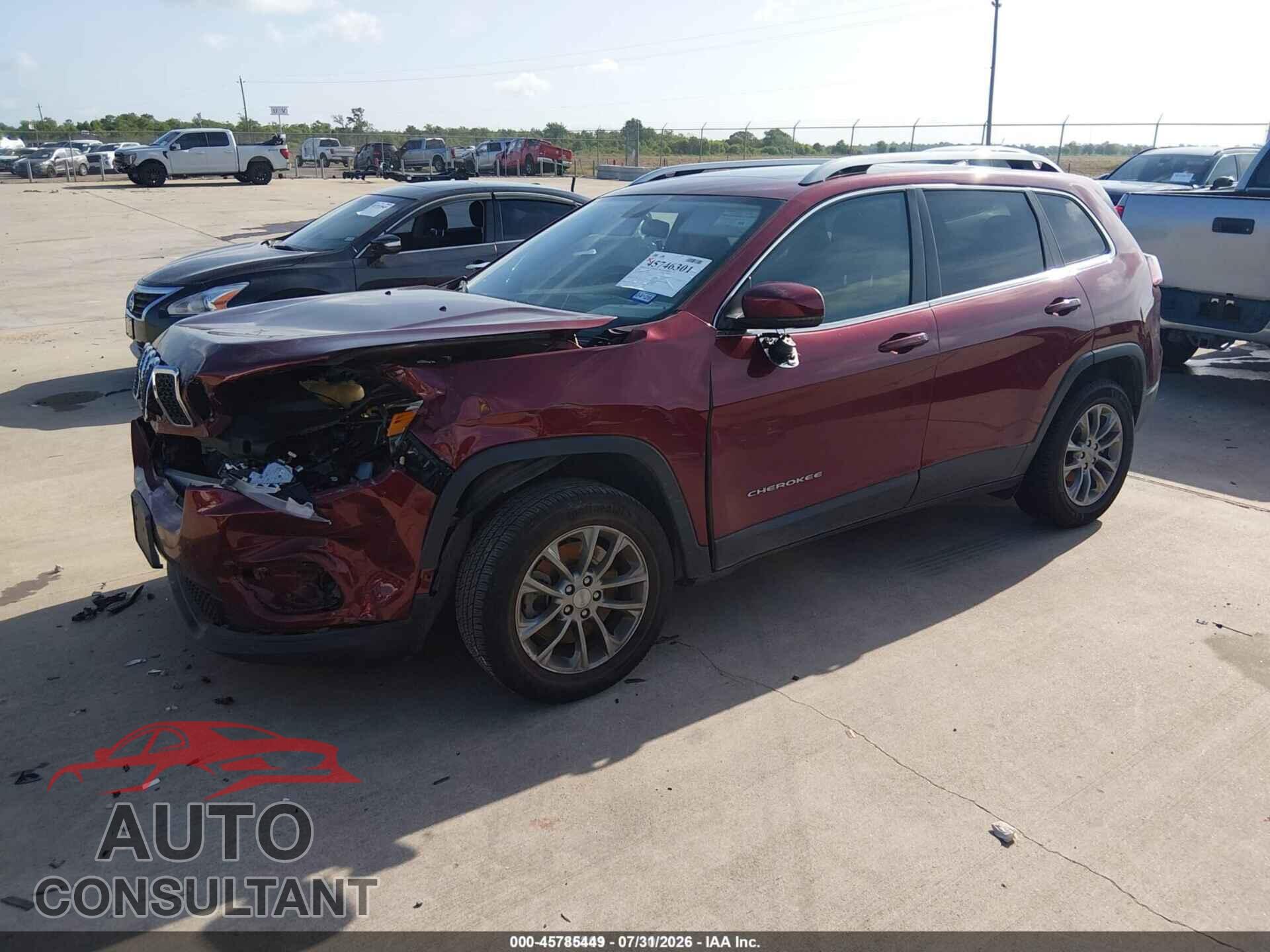 JEEP CHEROKEE 2020 - 1C4PJLLB2LD555863