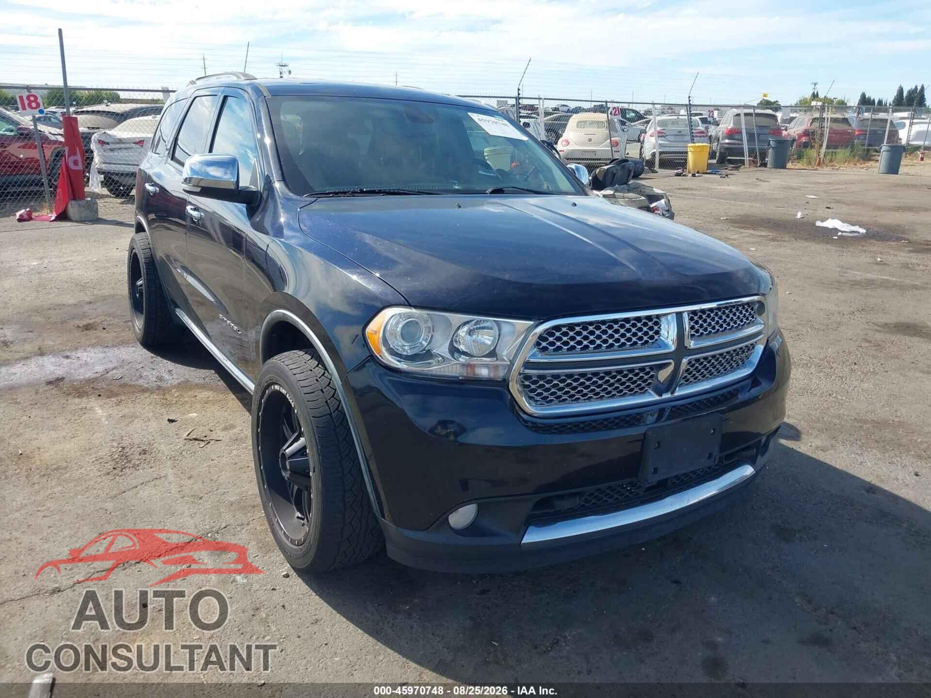 DODGE DURANGO 2011 - 1D4SE5GT7BC700268