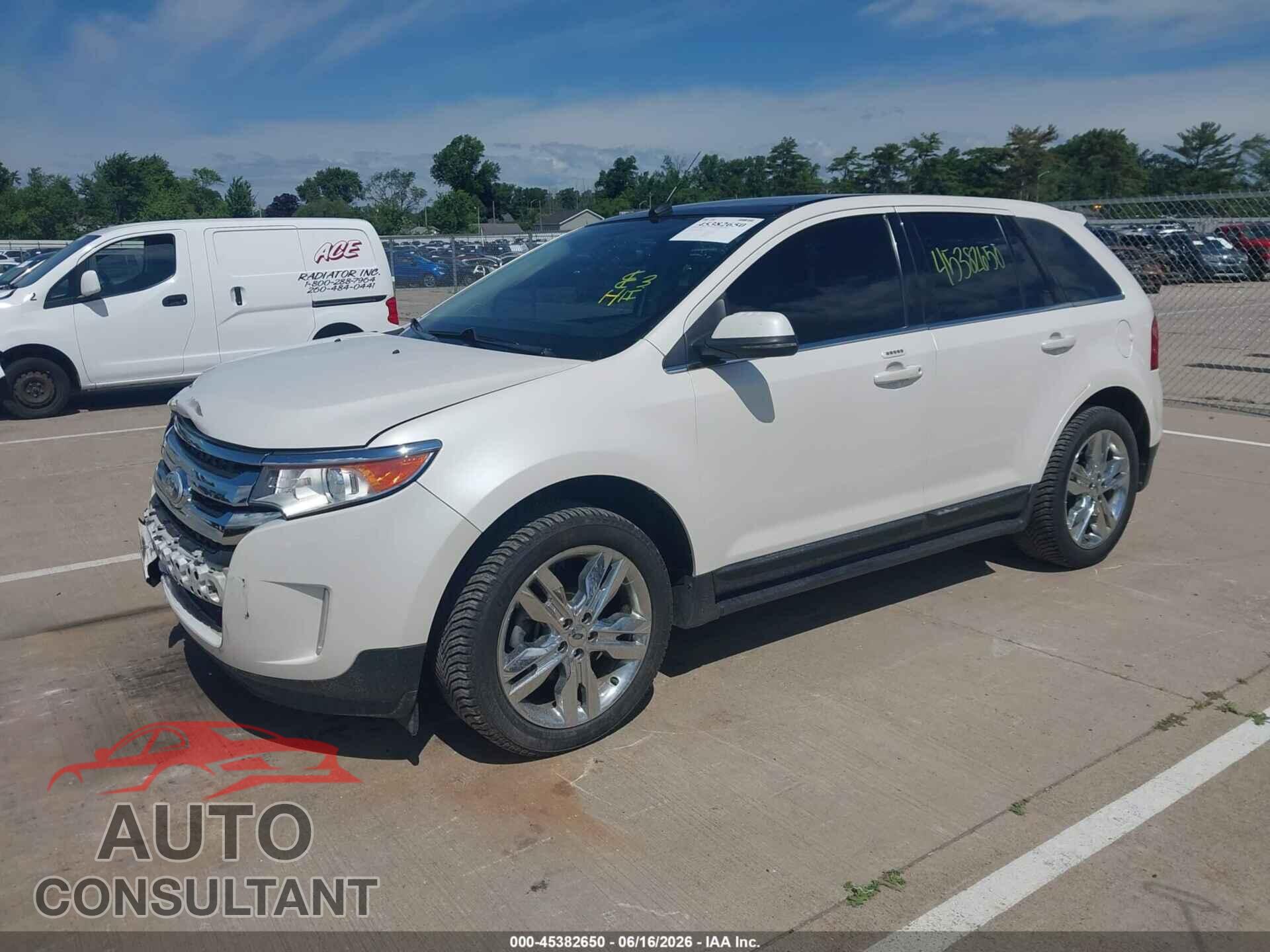 FORD EDGE 2012 - 2FMDK3K96CBA52644