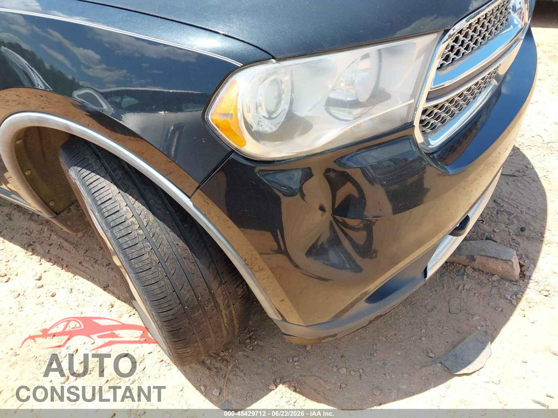 DODGE DURANGO 2012 - 1C4SDJET0CC205018