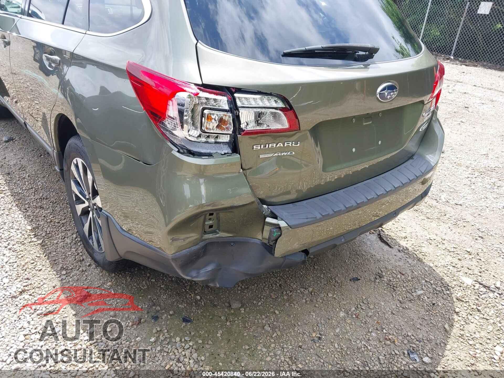SUBARU OUTBACK 2017 - 4S4BSANC2H3323094
