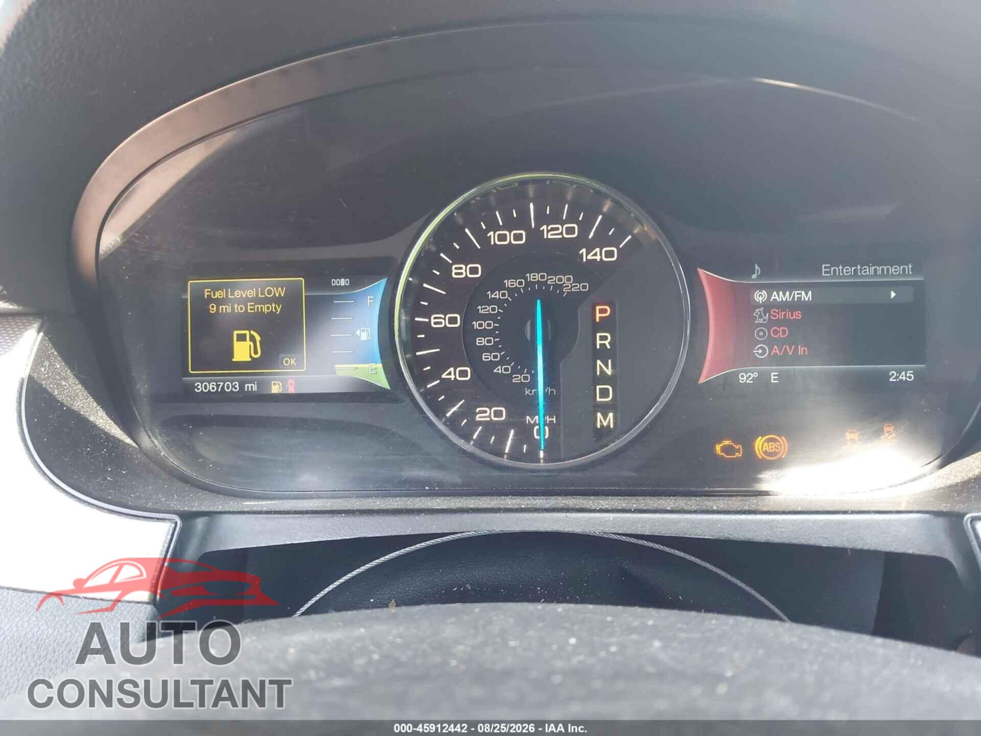 FORD EDGE 2012 - 2FMDK3JC2CBA48121