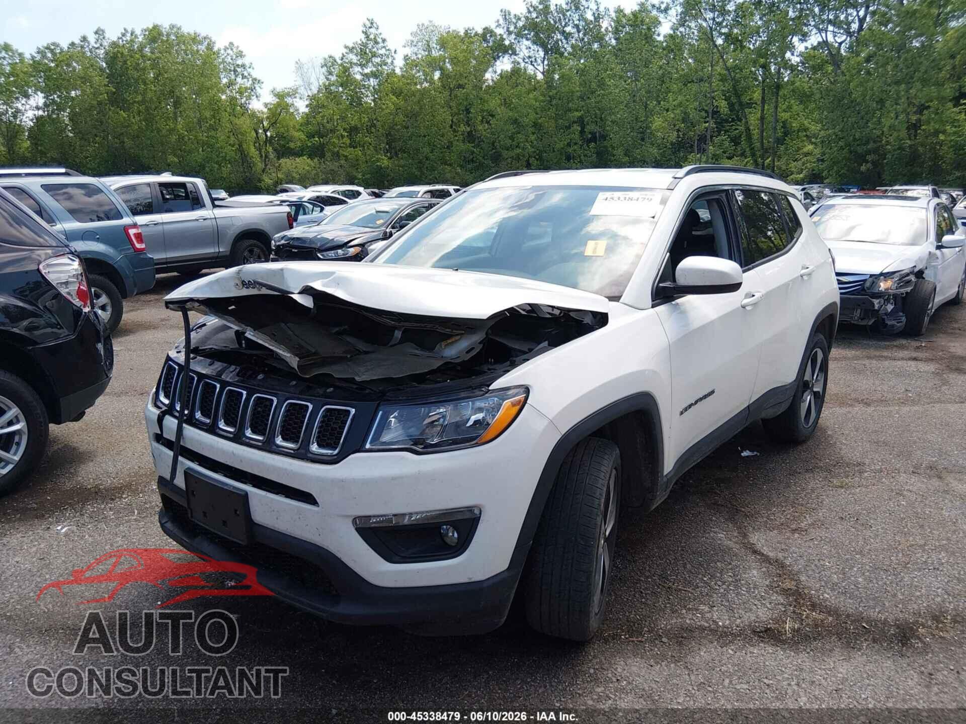 JEEP NEW COMPASS 2017 - 3C4NJDBBXHT666645